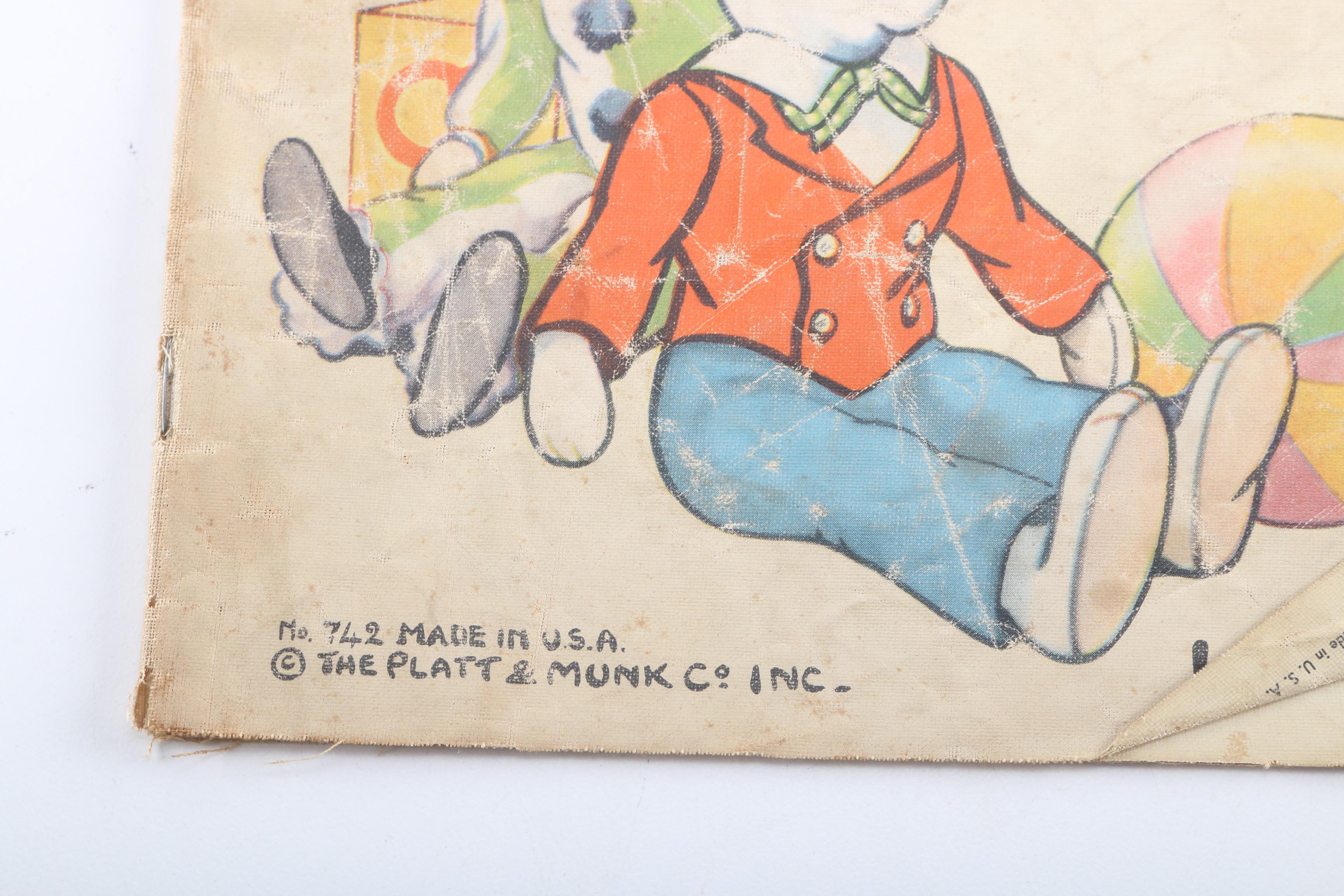 Early 20th Century Linen Children's Books