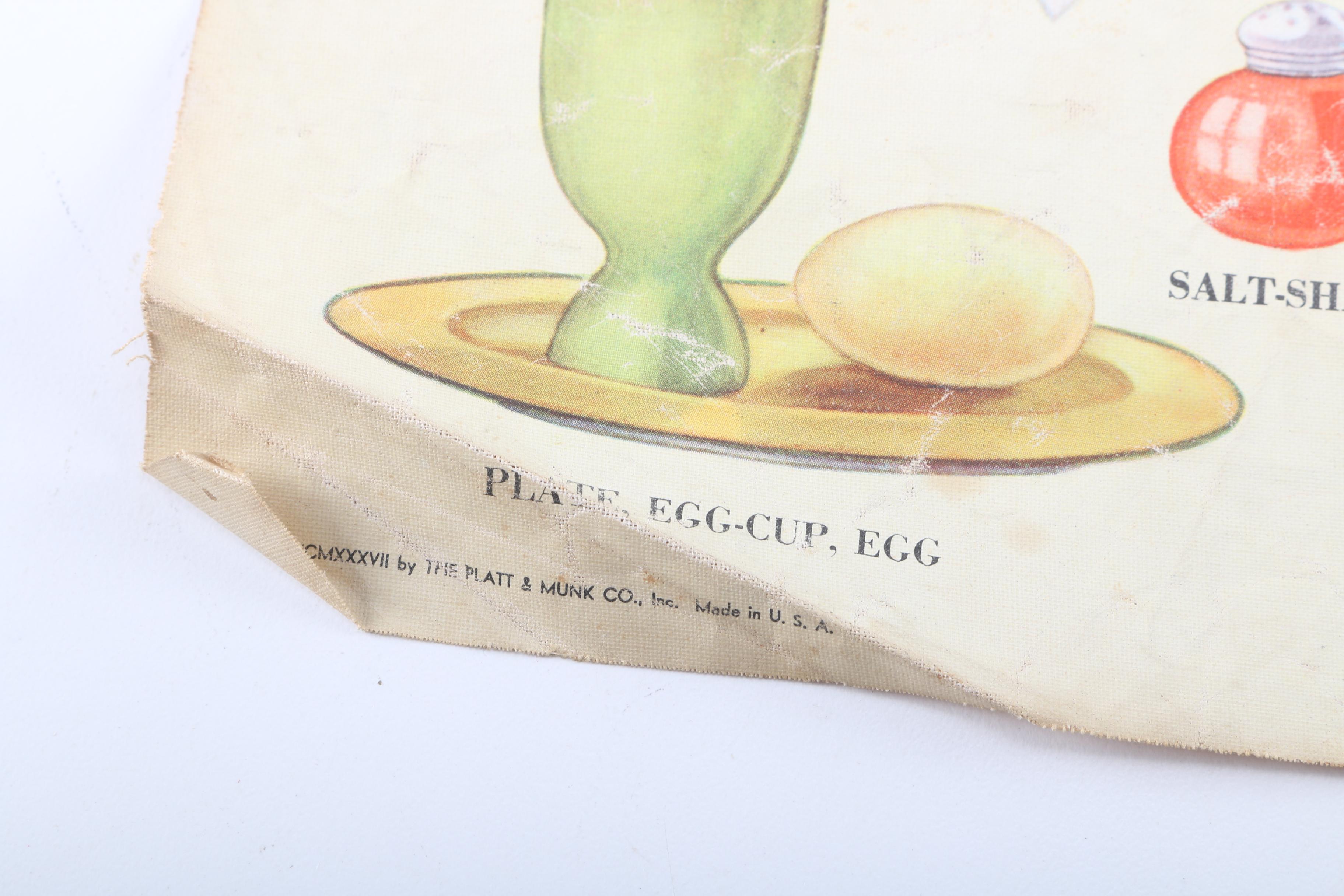 Early 20th Century Linen Children's Books