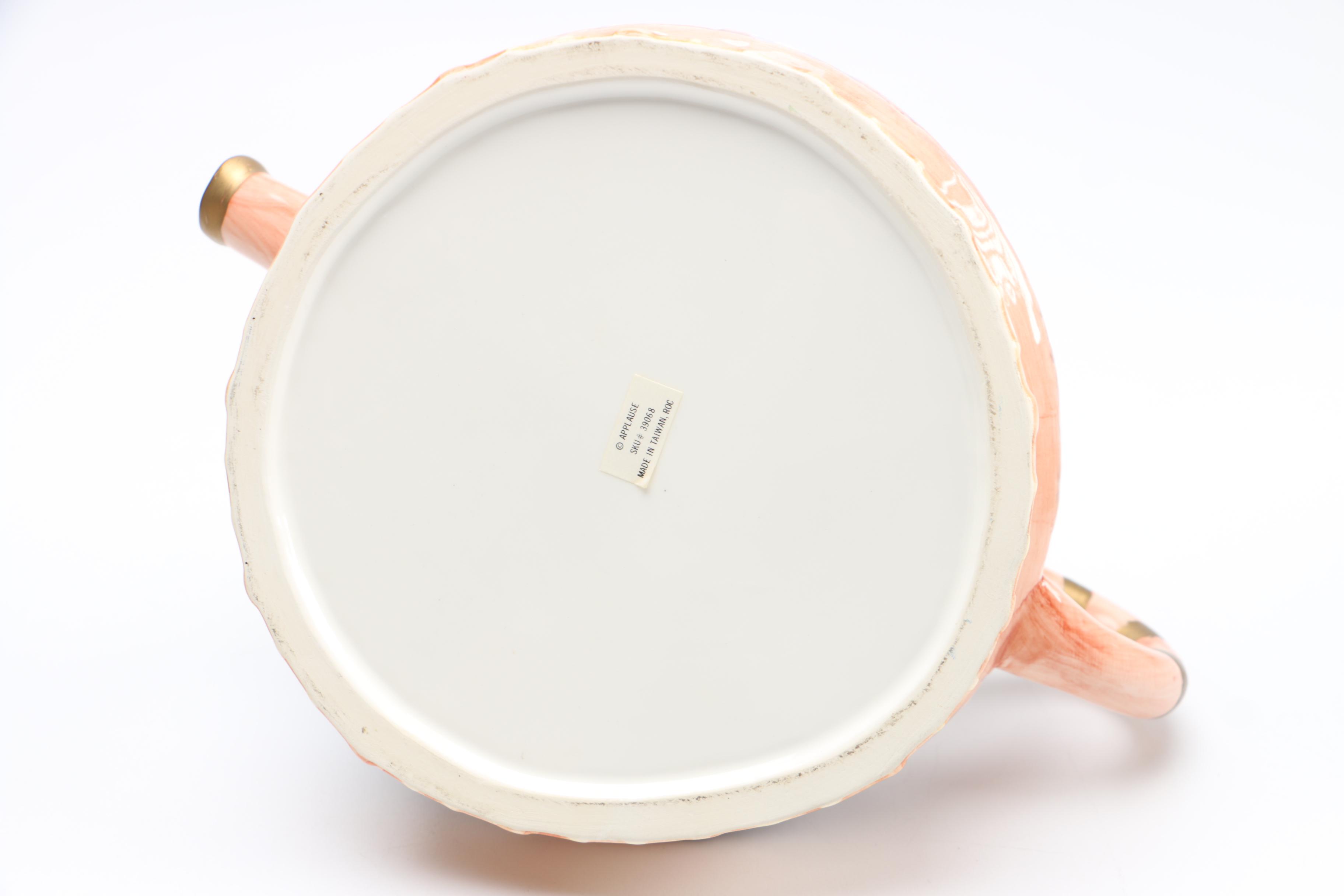 Group of Ceramic Teapots