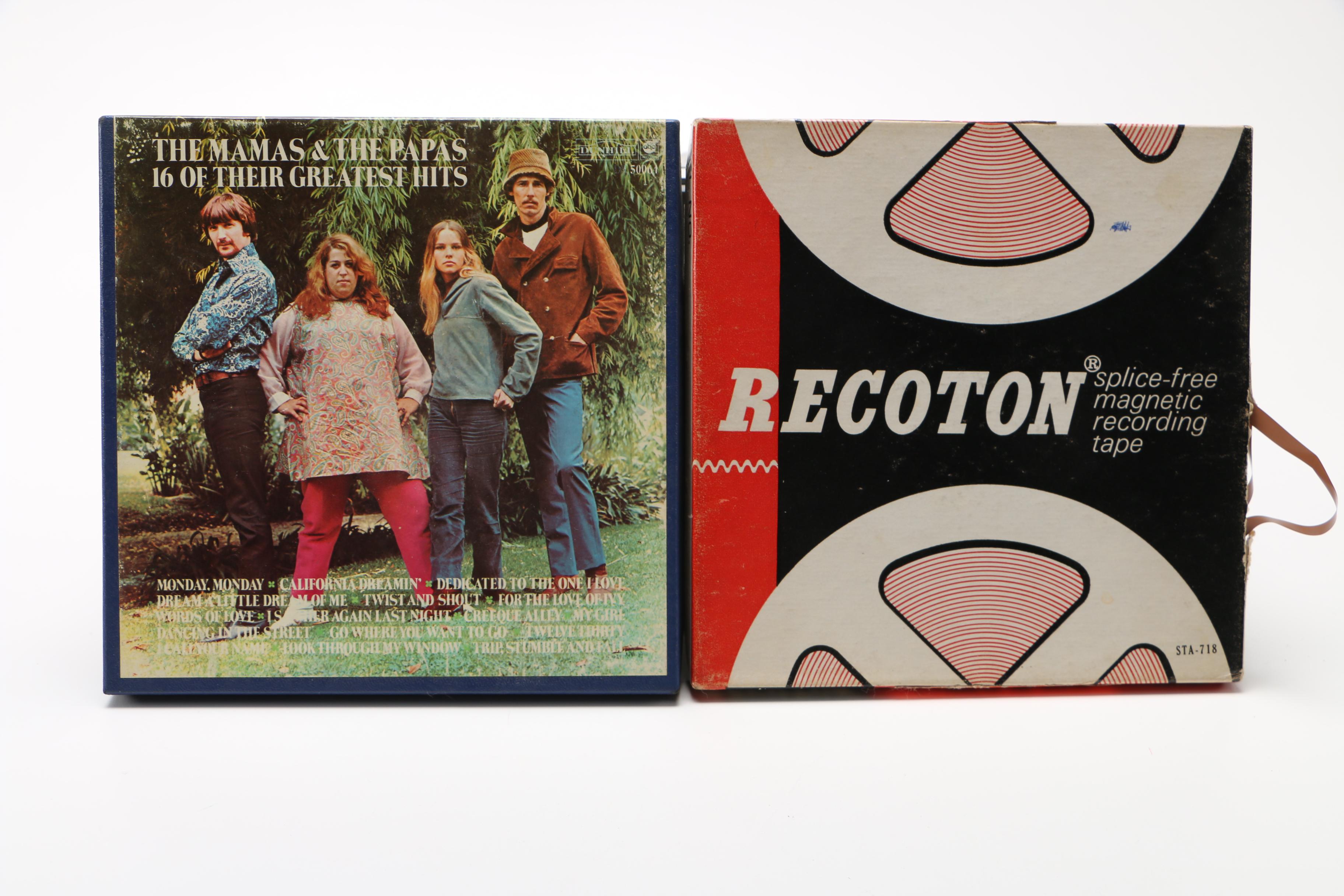 Sony Reel-to-Reel Tapecorder and Tapes