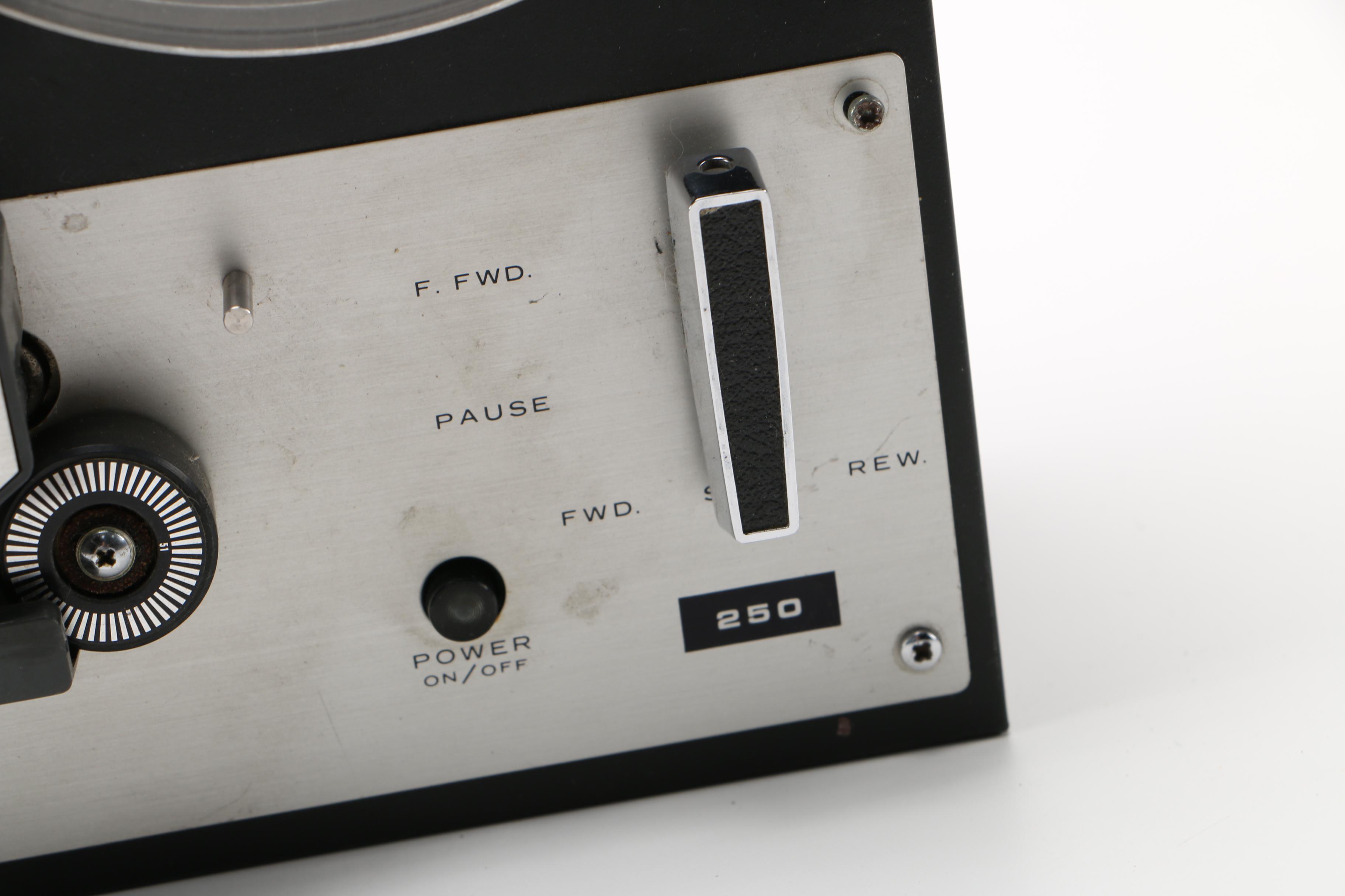 Sony Reel-to-Reel Tapecorder and Tapes