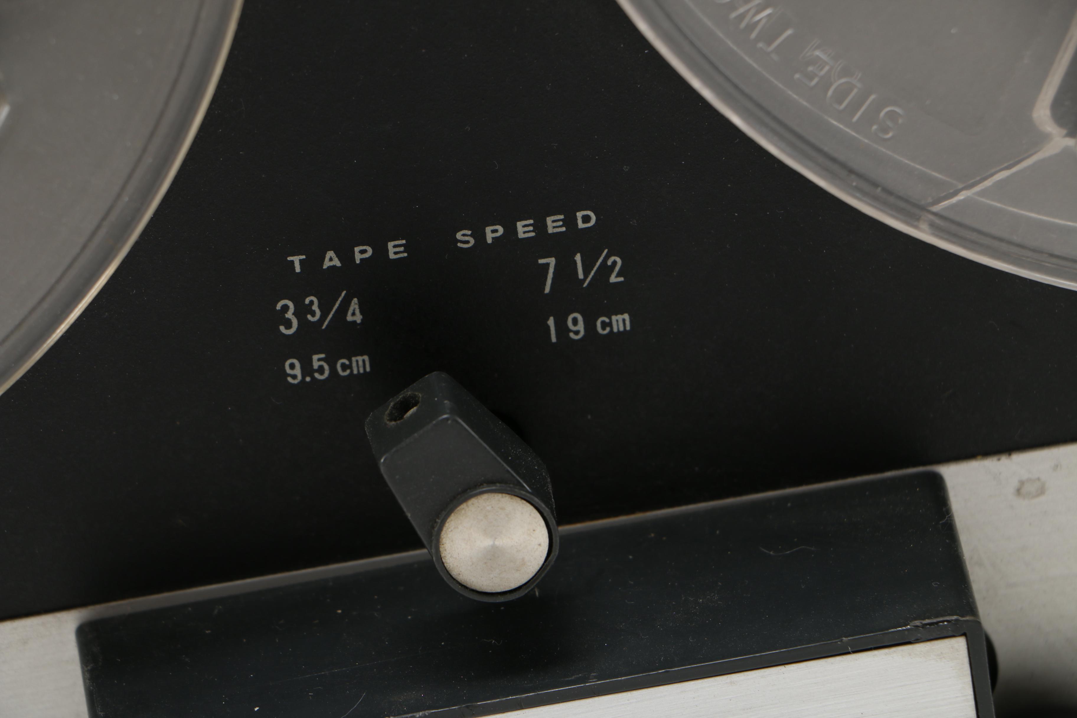 Sony Reel-to-Reel Tapecorder and Tapes