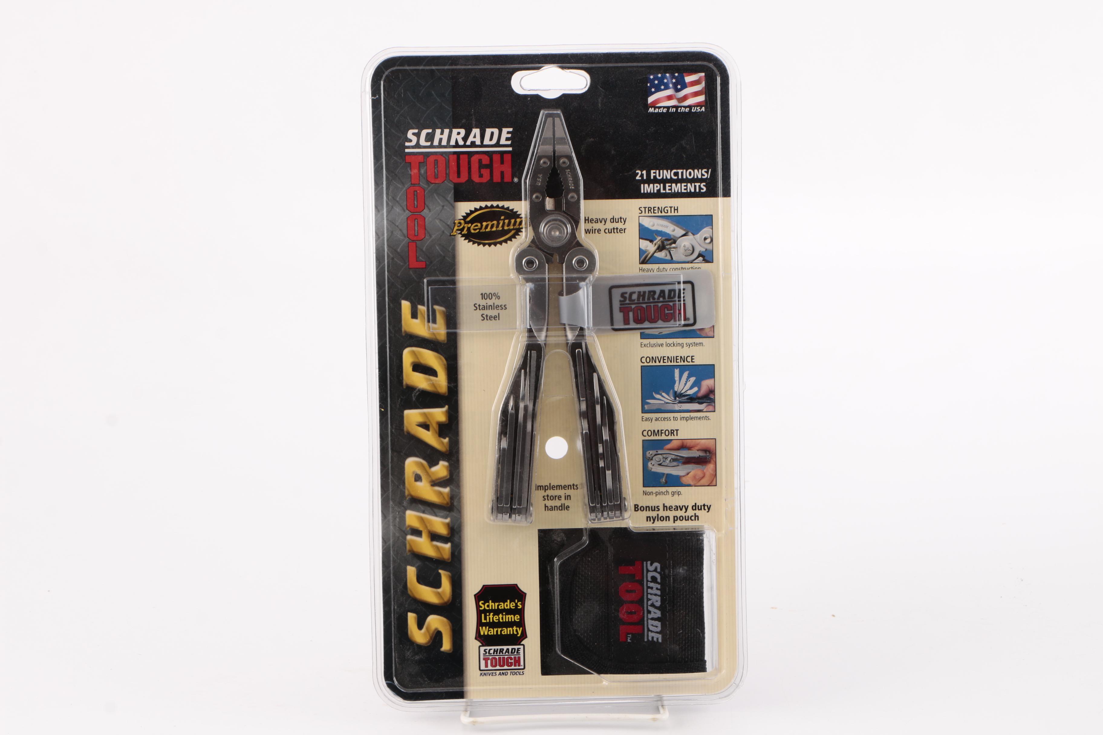 Schrade Tough Tool and Tough Chip