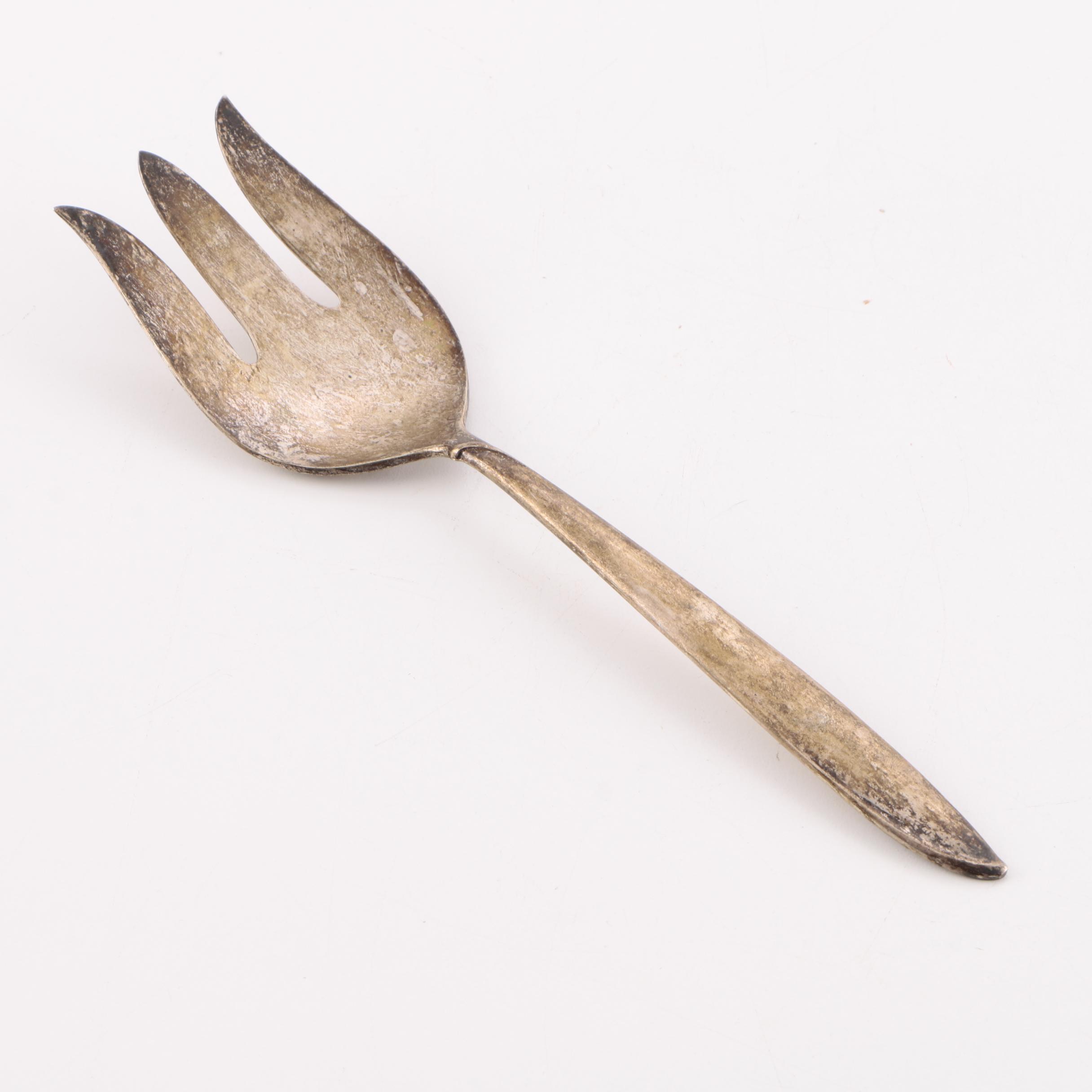 Sterling Serving Forks Featuring International Silver Co.
