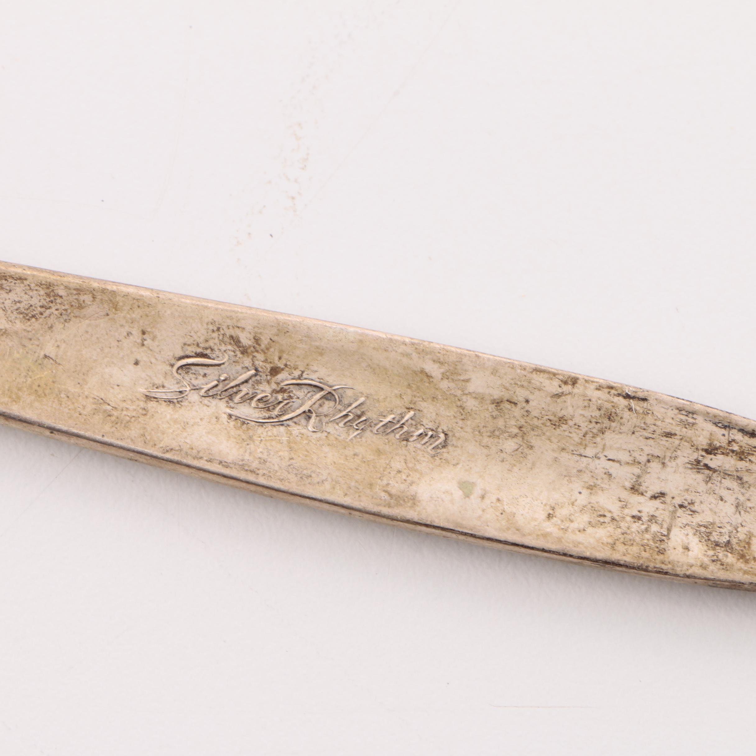 Sterling Serving Forks Featuring International Silver Co.