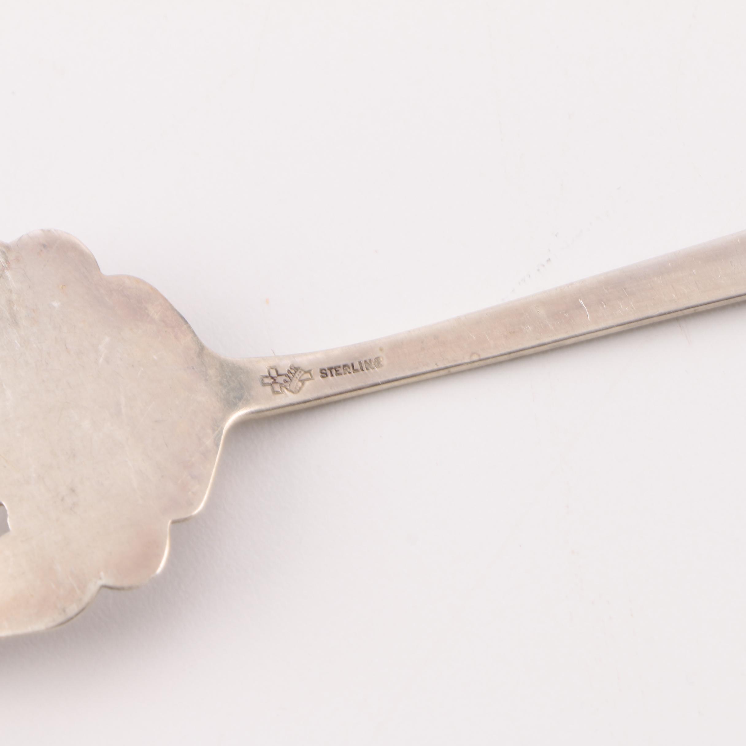 Sterling Serving Forks Featuring International Silver Co.