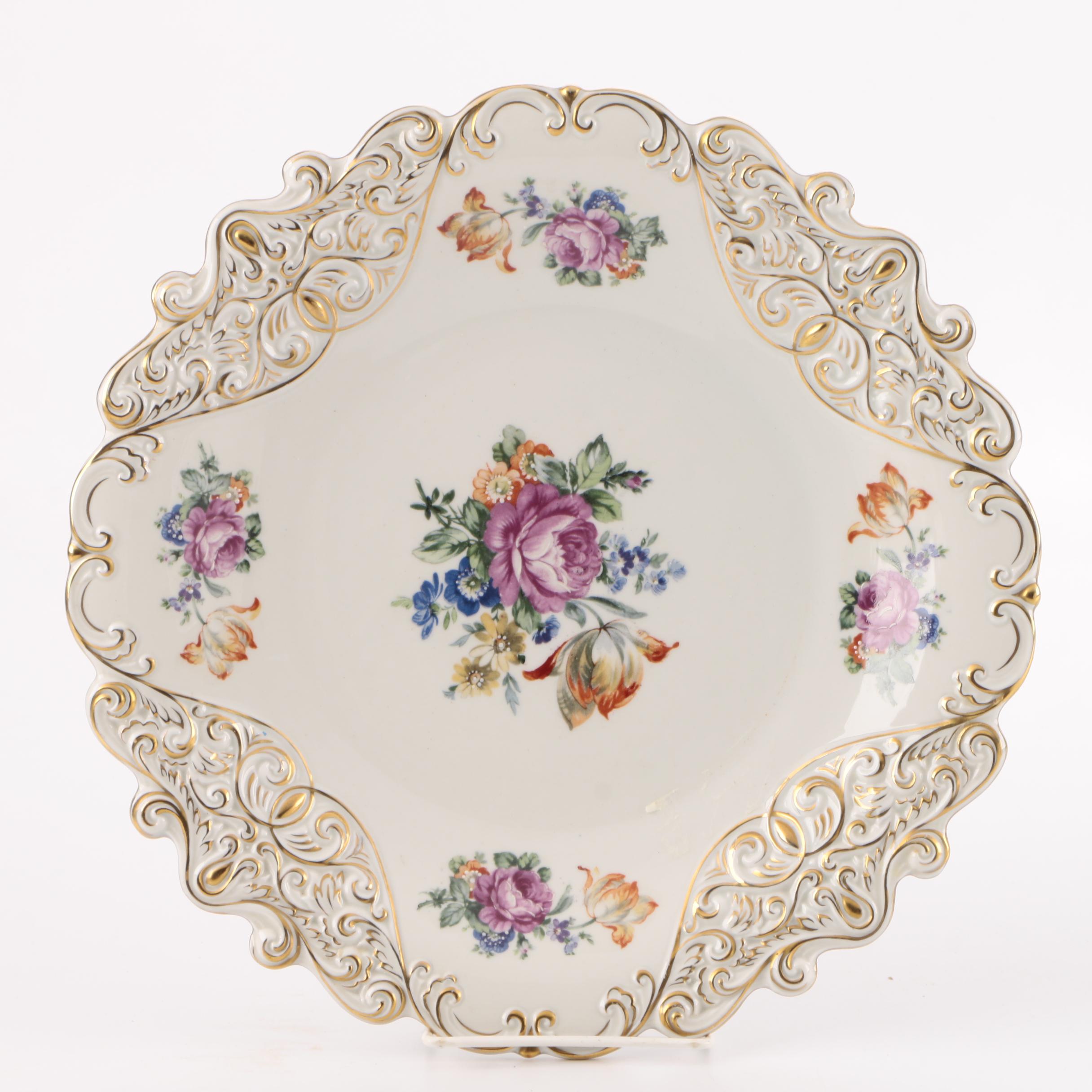 Porcelain Serving Platters Featuring Royal Cathay