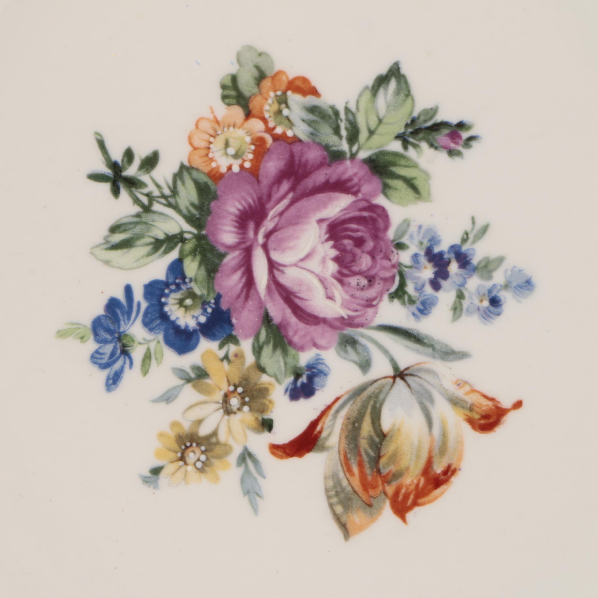 Porcelain Serving Platters Featuring Royal Cathay