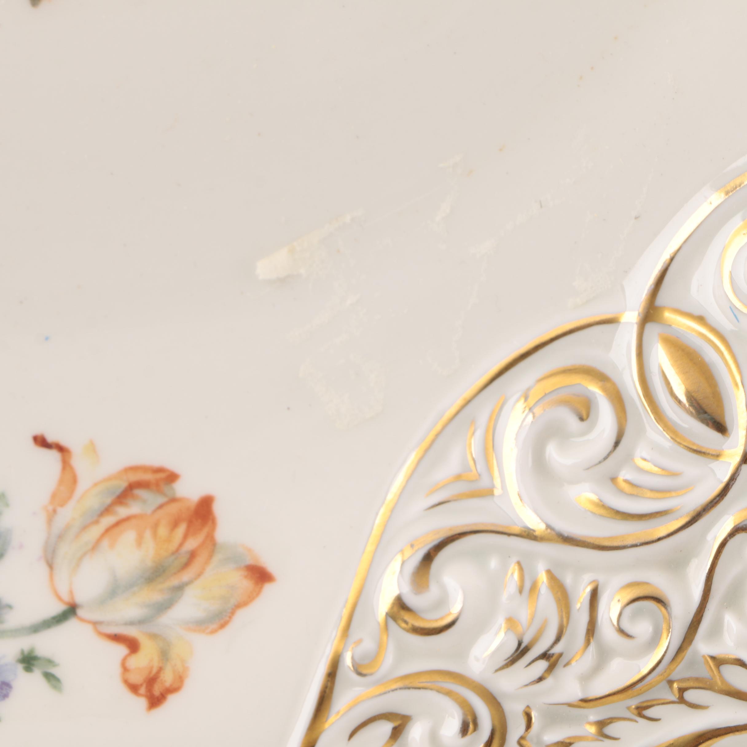 Porcelain Serving Platters Featuring Royal Cathay