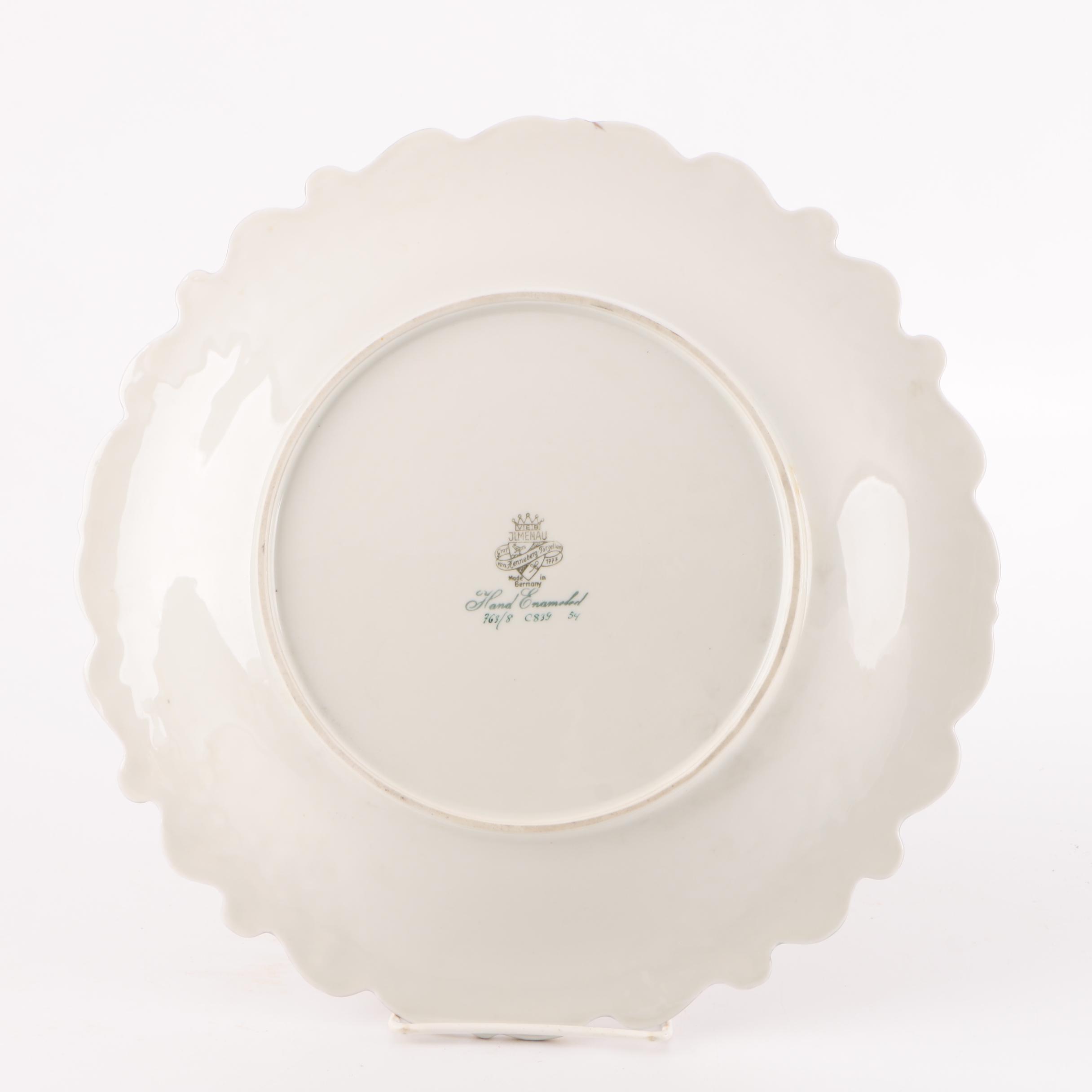 Porcelain Serving Platters Featuring Royal Cathay
