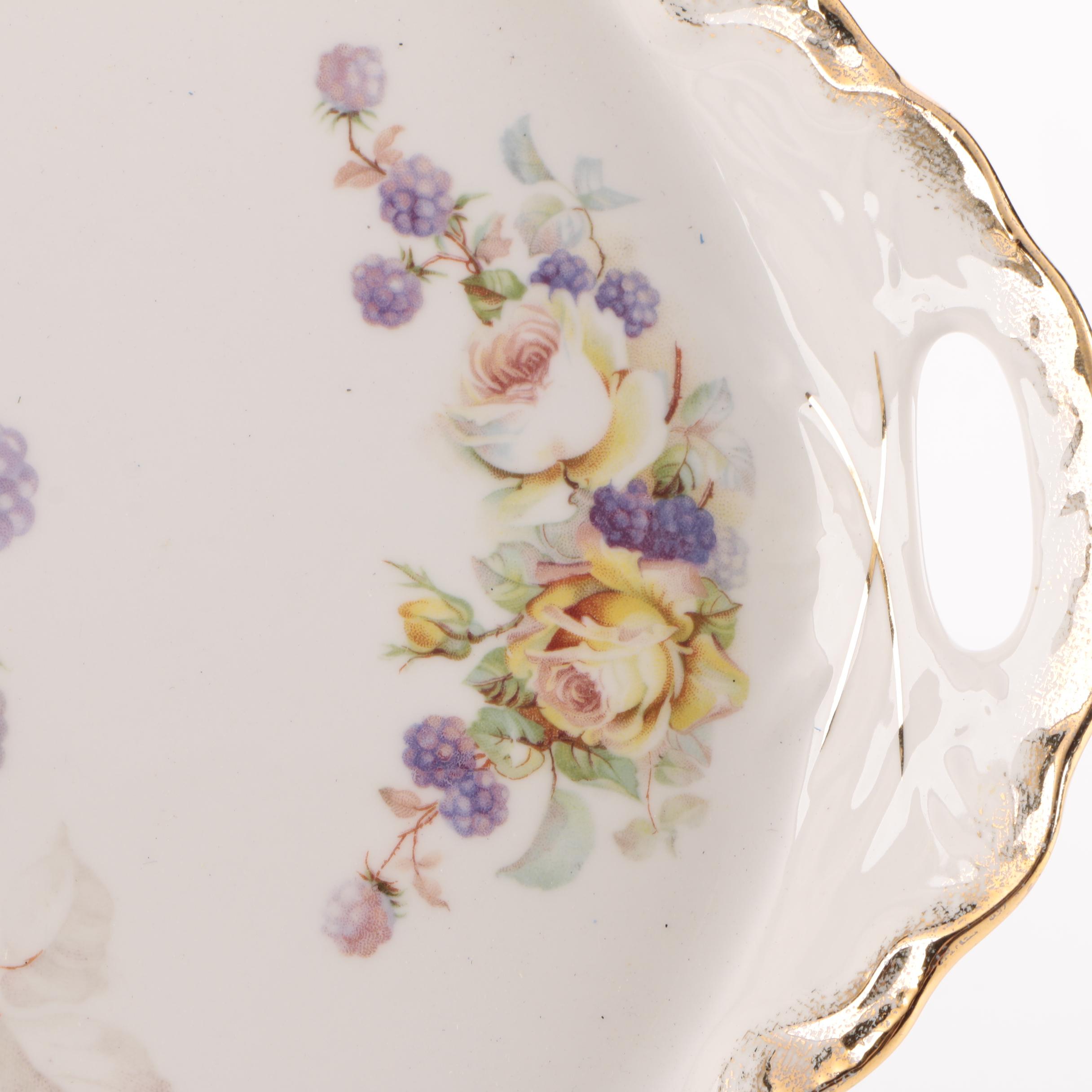 Porcelain Serving Platters Featuring Royal Cathay