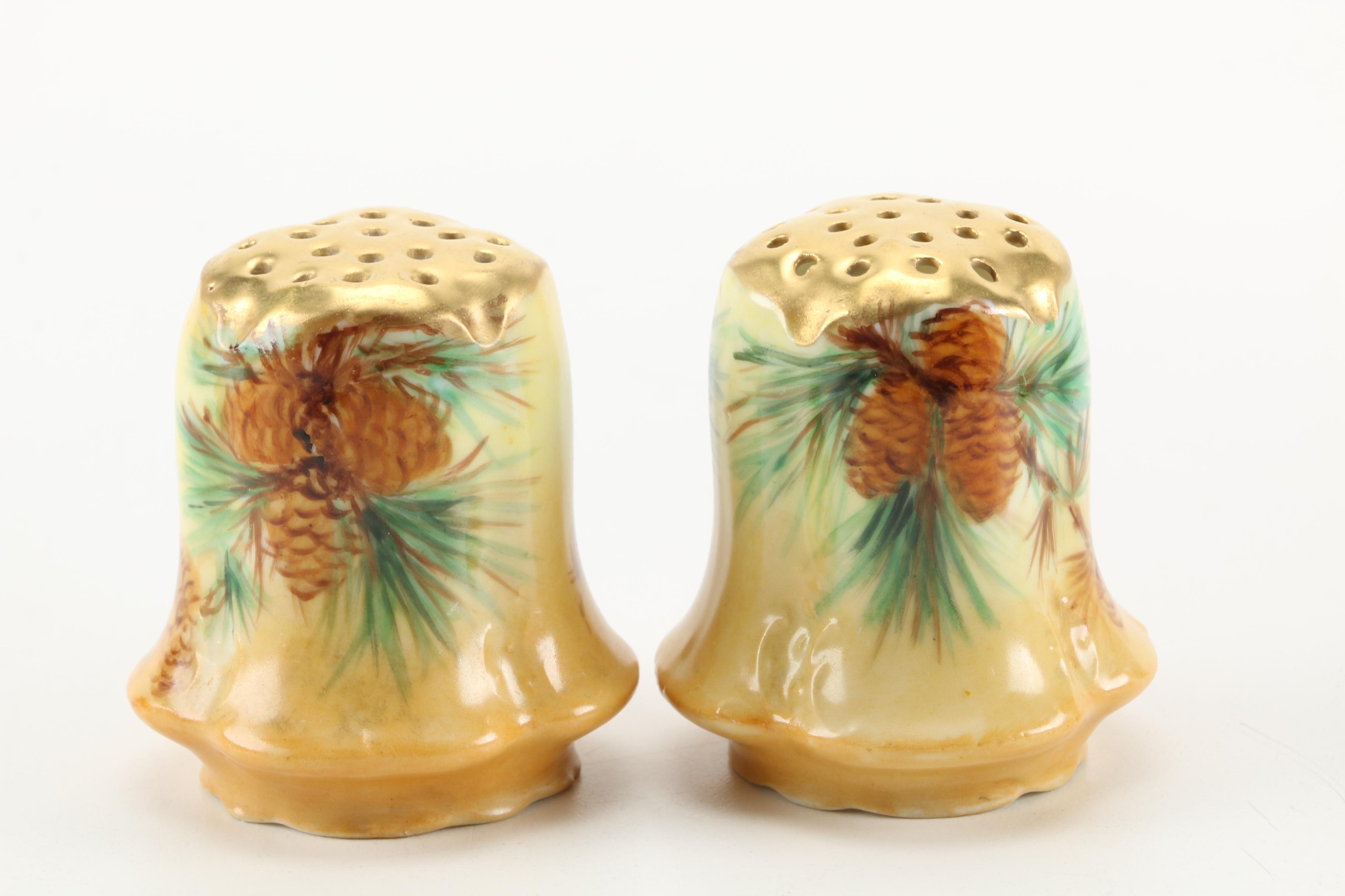 Hand Painted Porcelain Featuring Delinieres & Company and