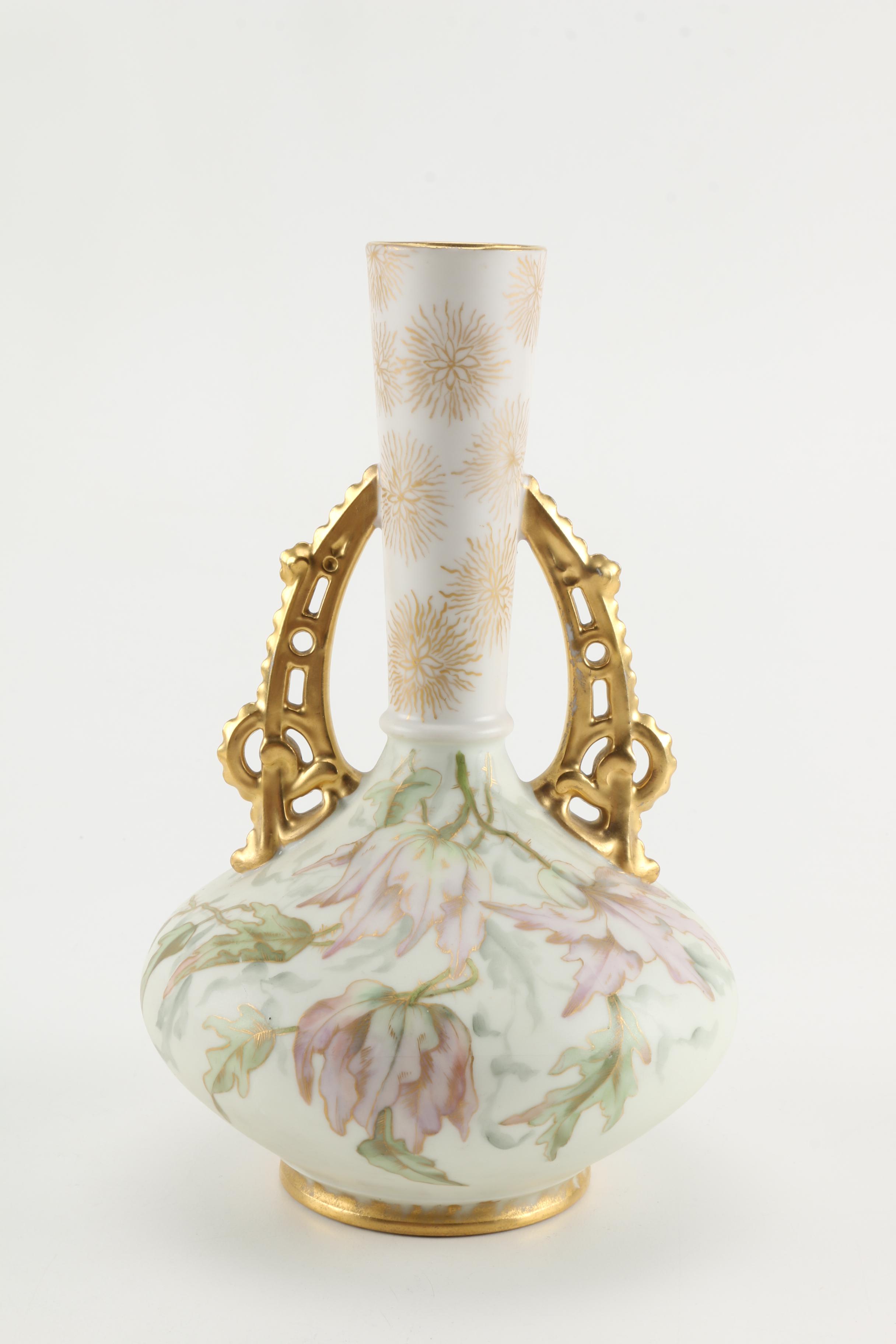 Hand Painted Porcelain Featuring Delinieres & Company and