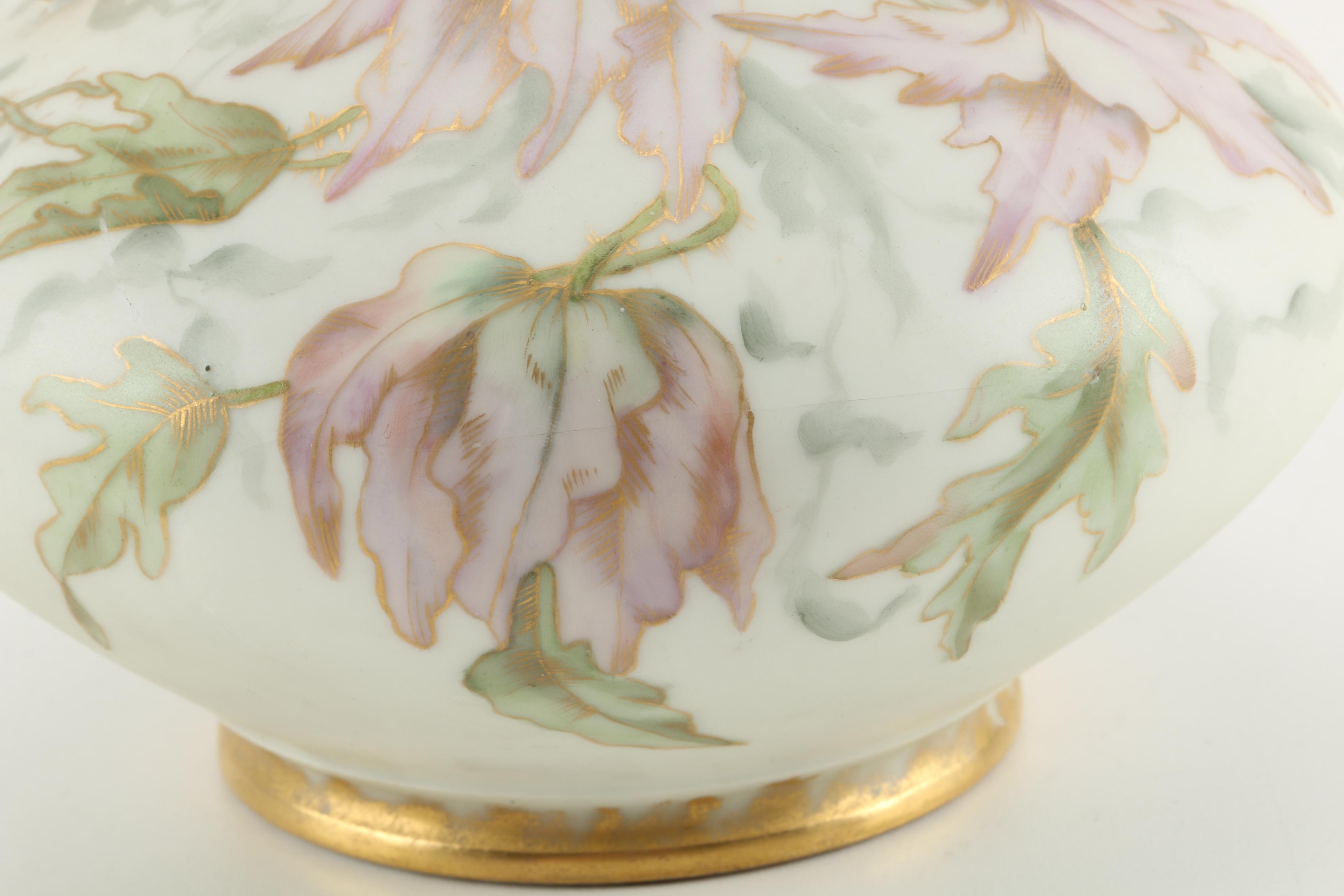Hand Painted Porcelain Featuring Delinieres & Company and