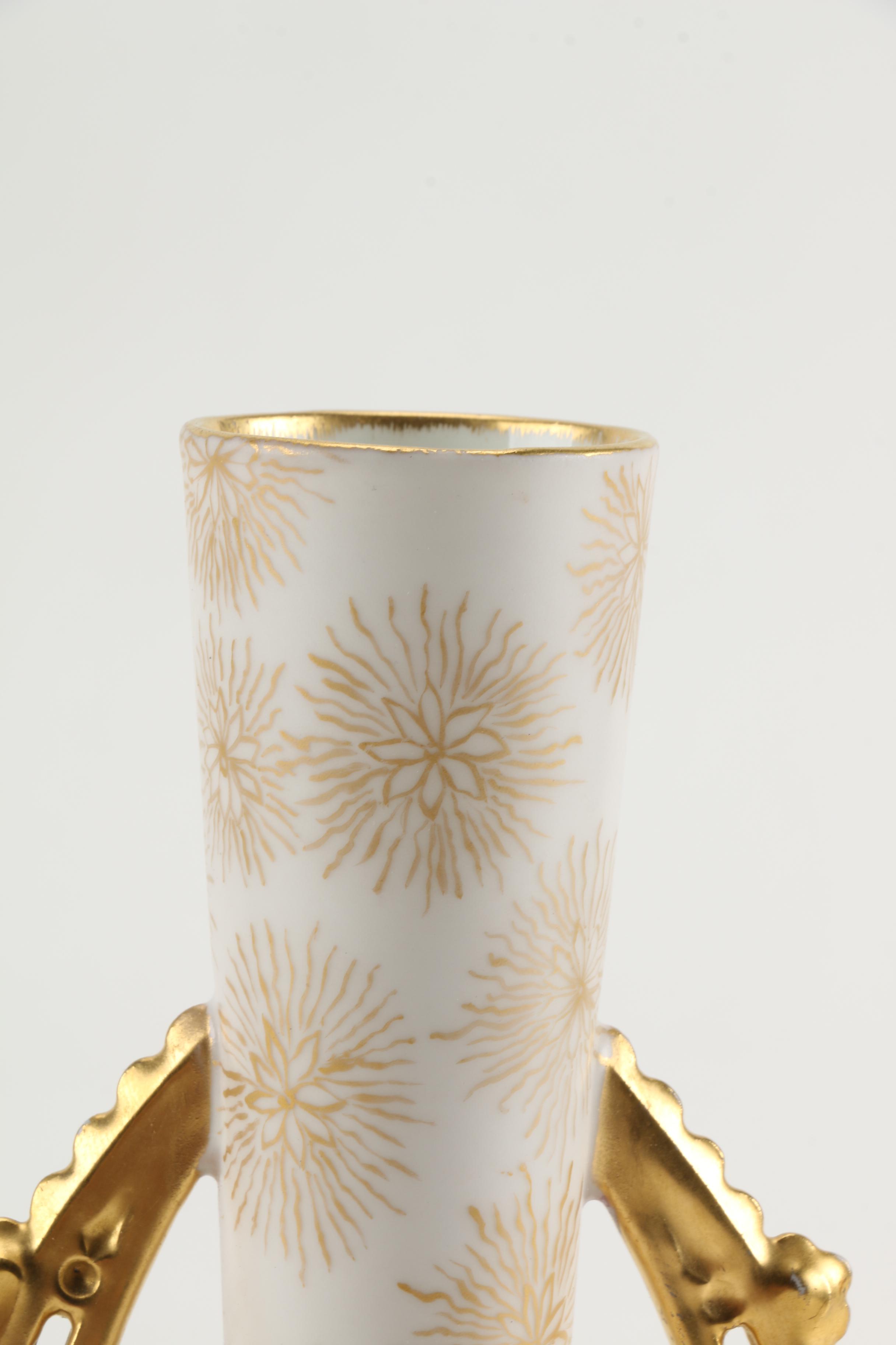 Hand Painted Porcelain Featuring Delinieres & Company and