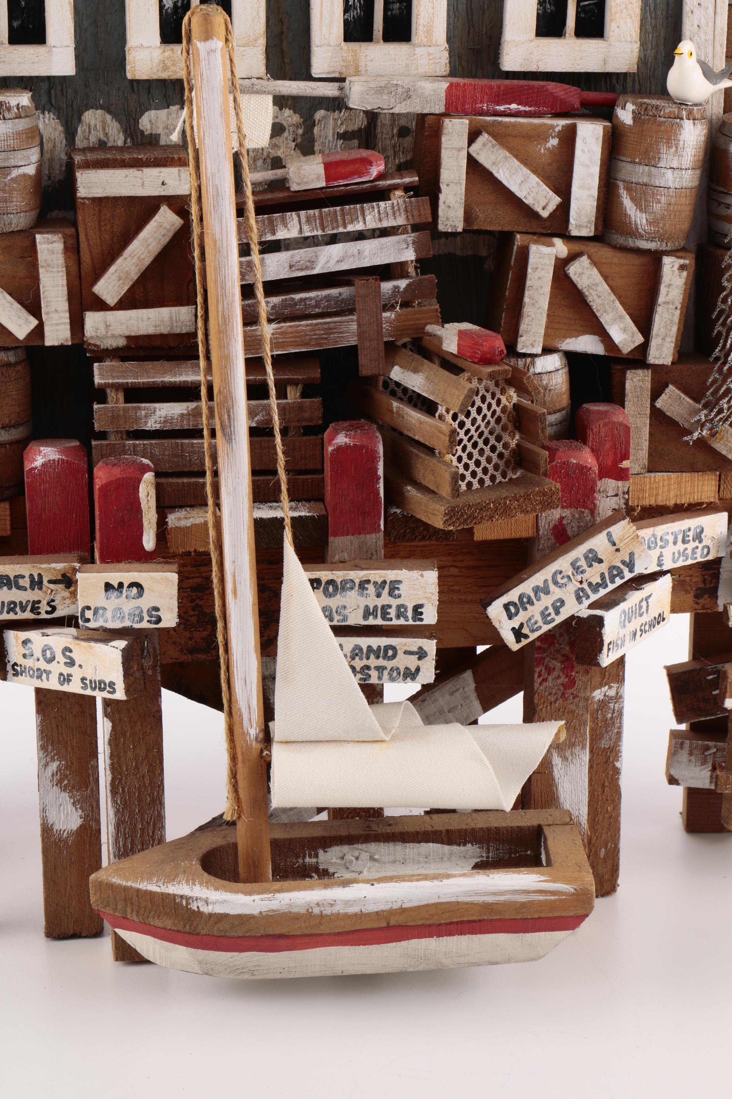 Sea Shore Scenes Dock Decor