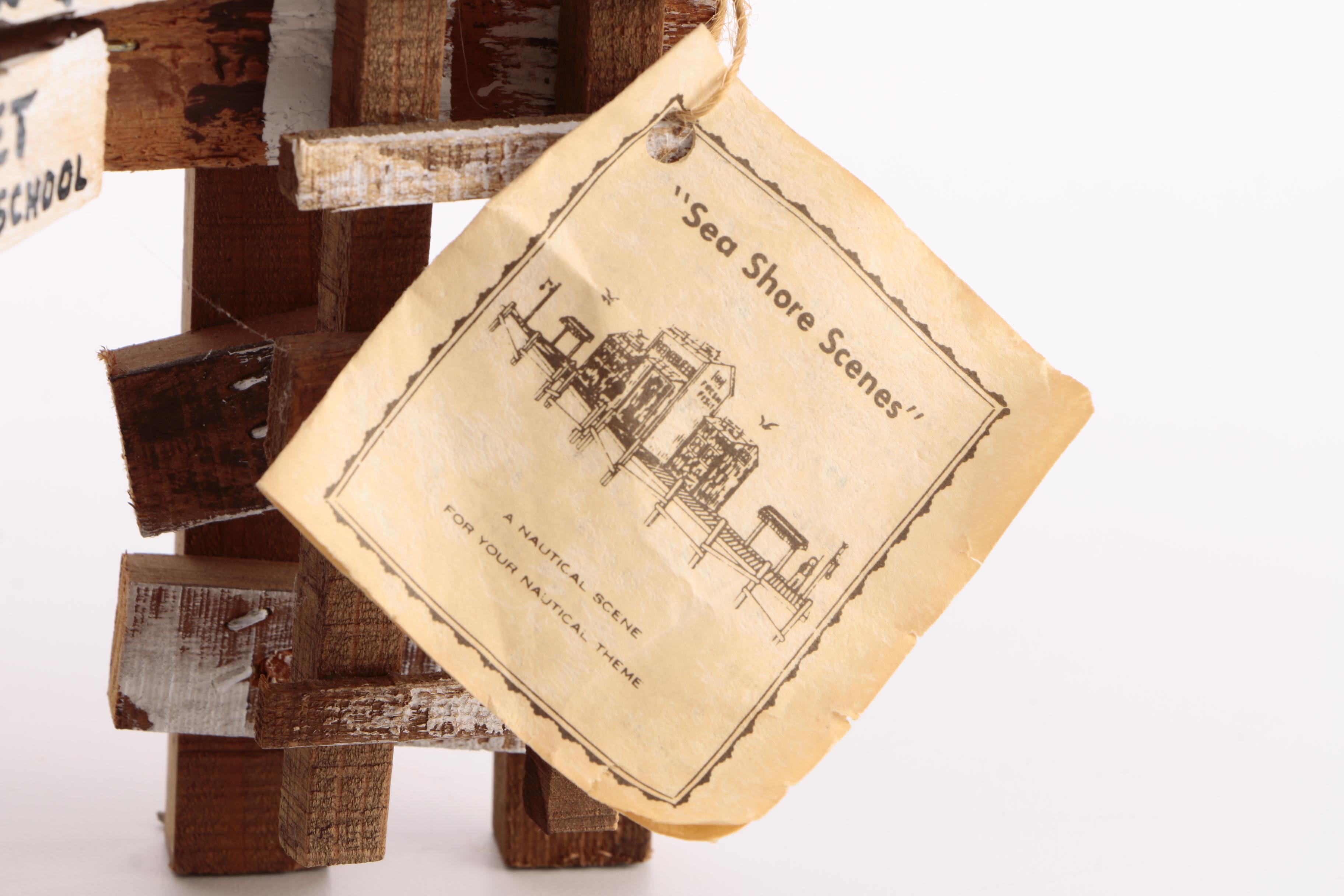 Sea Shore Scenes Dock Decor