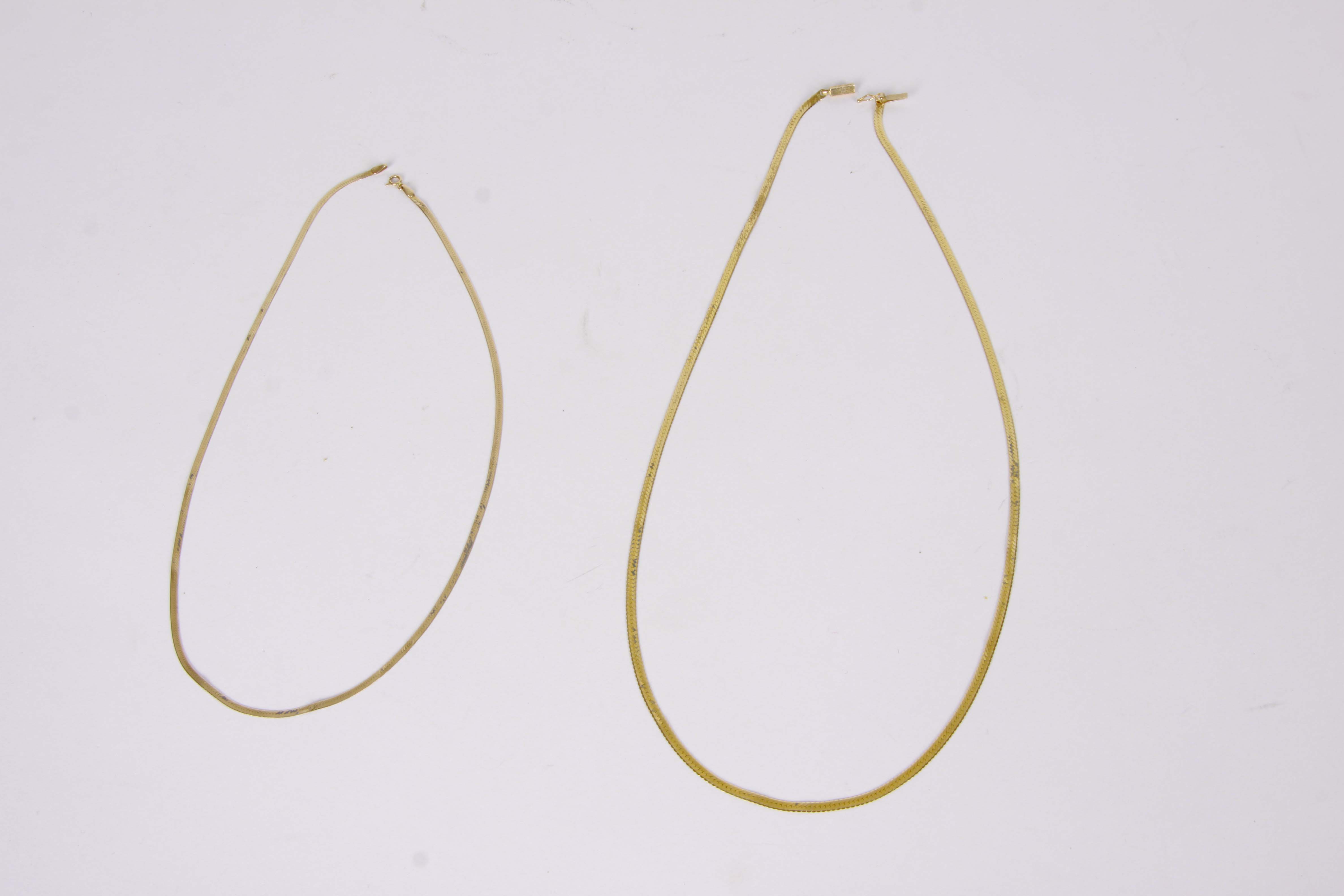 14K Yellow Gold Chains