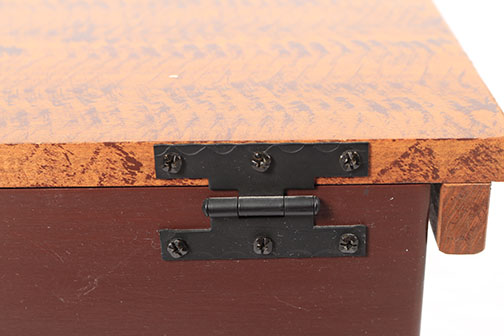 Hand Painted Bench and Storage Boxes