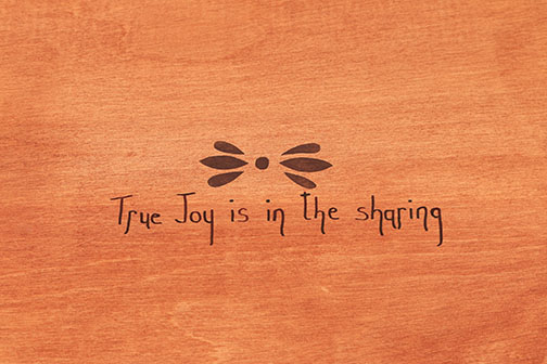 Hand Painted Bench and Storage Boxes