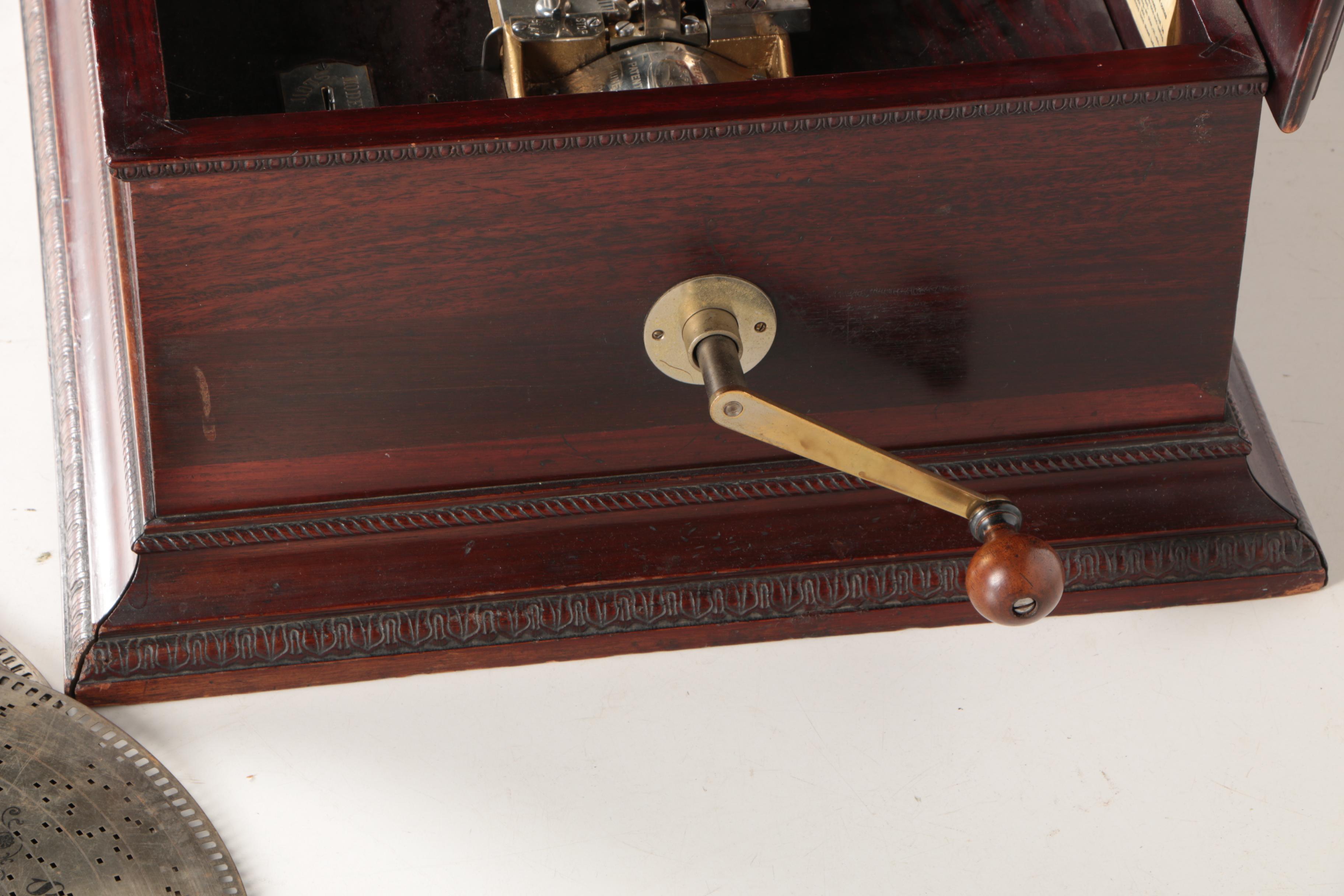 Vintage Stella Disc Music Box