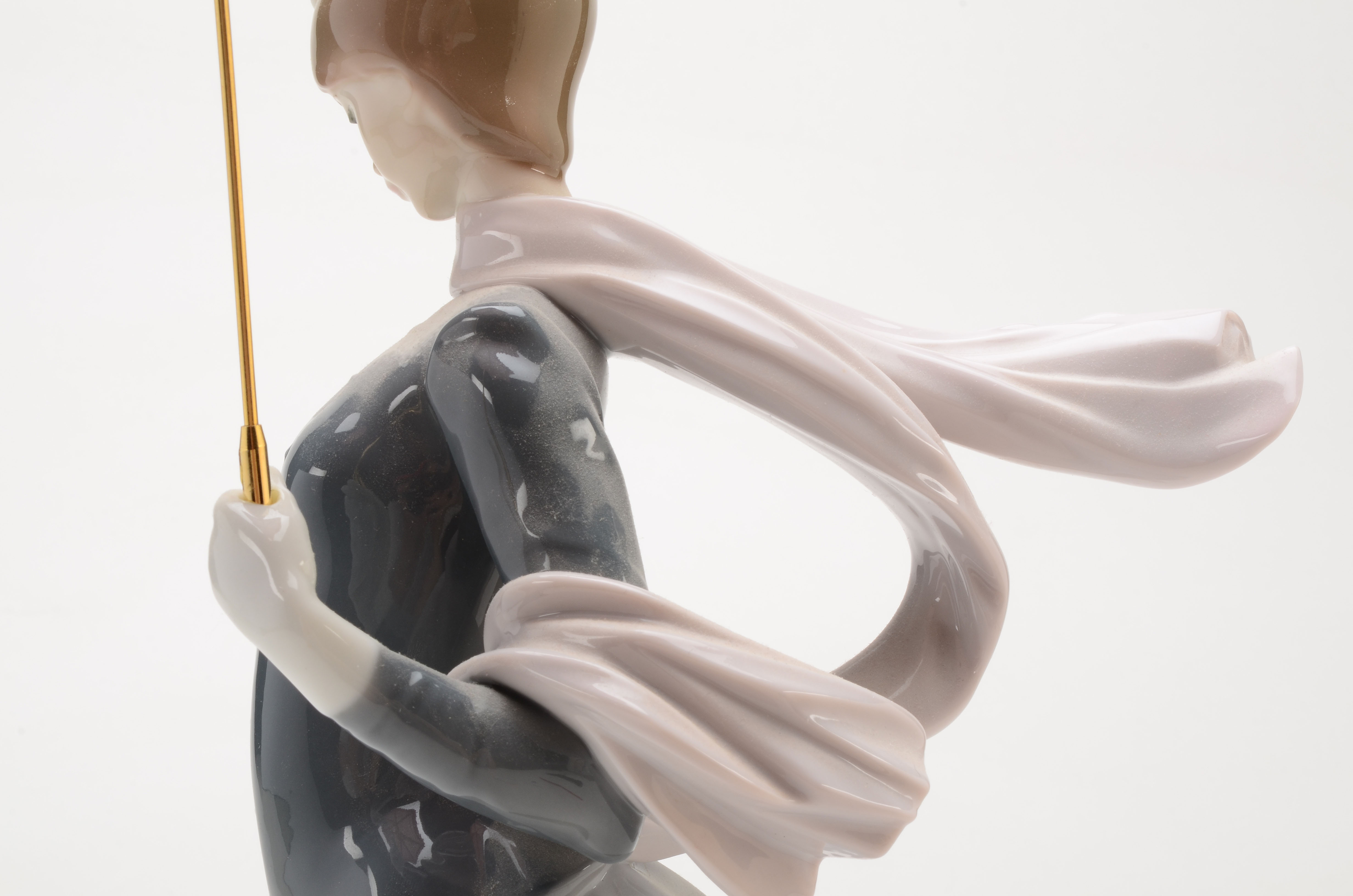 Lladro Figurine - "Lady with Shawl"