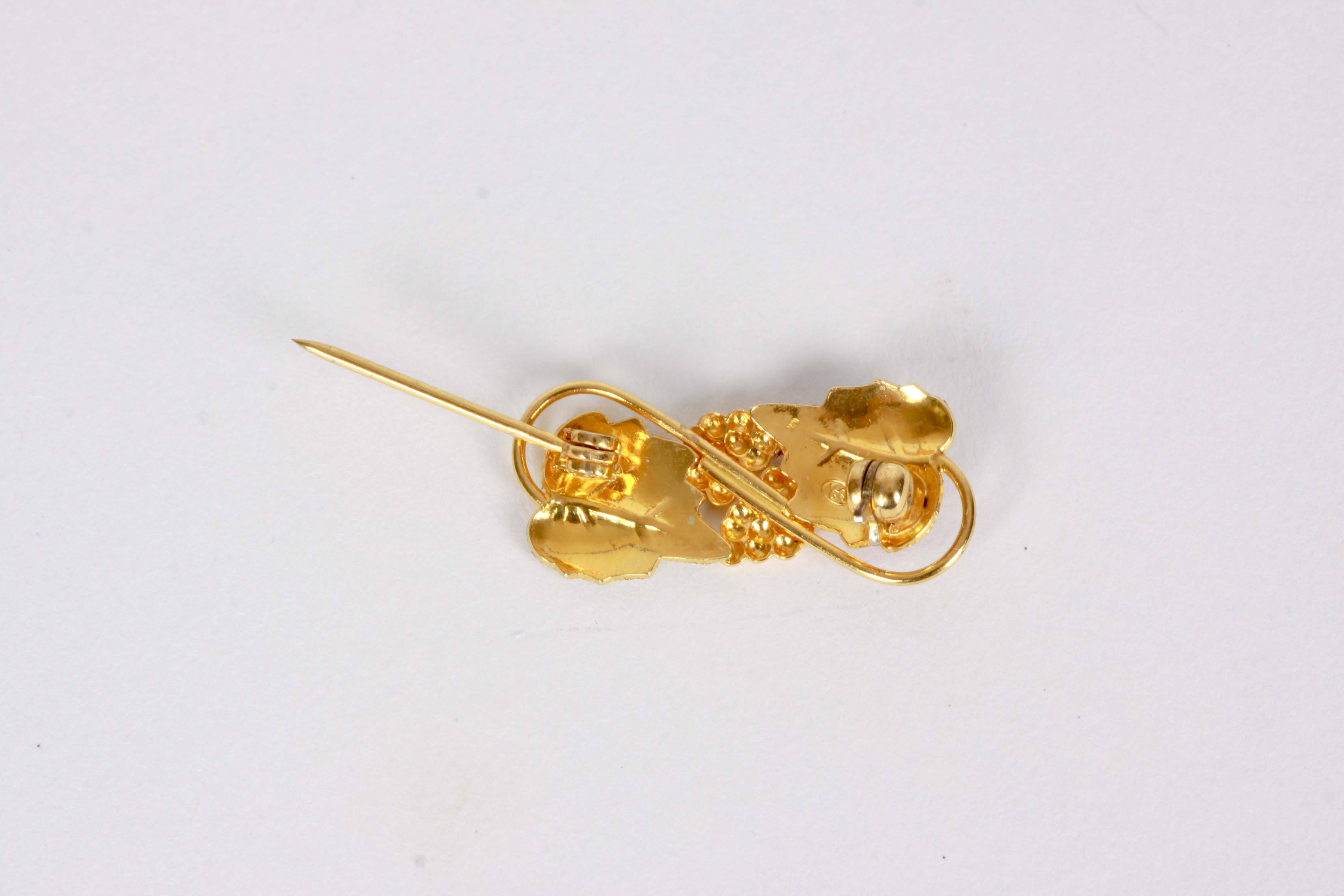 Black Hills Gold Pins and Hair Clip