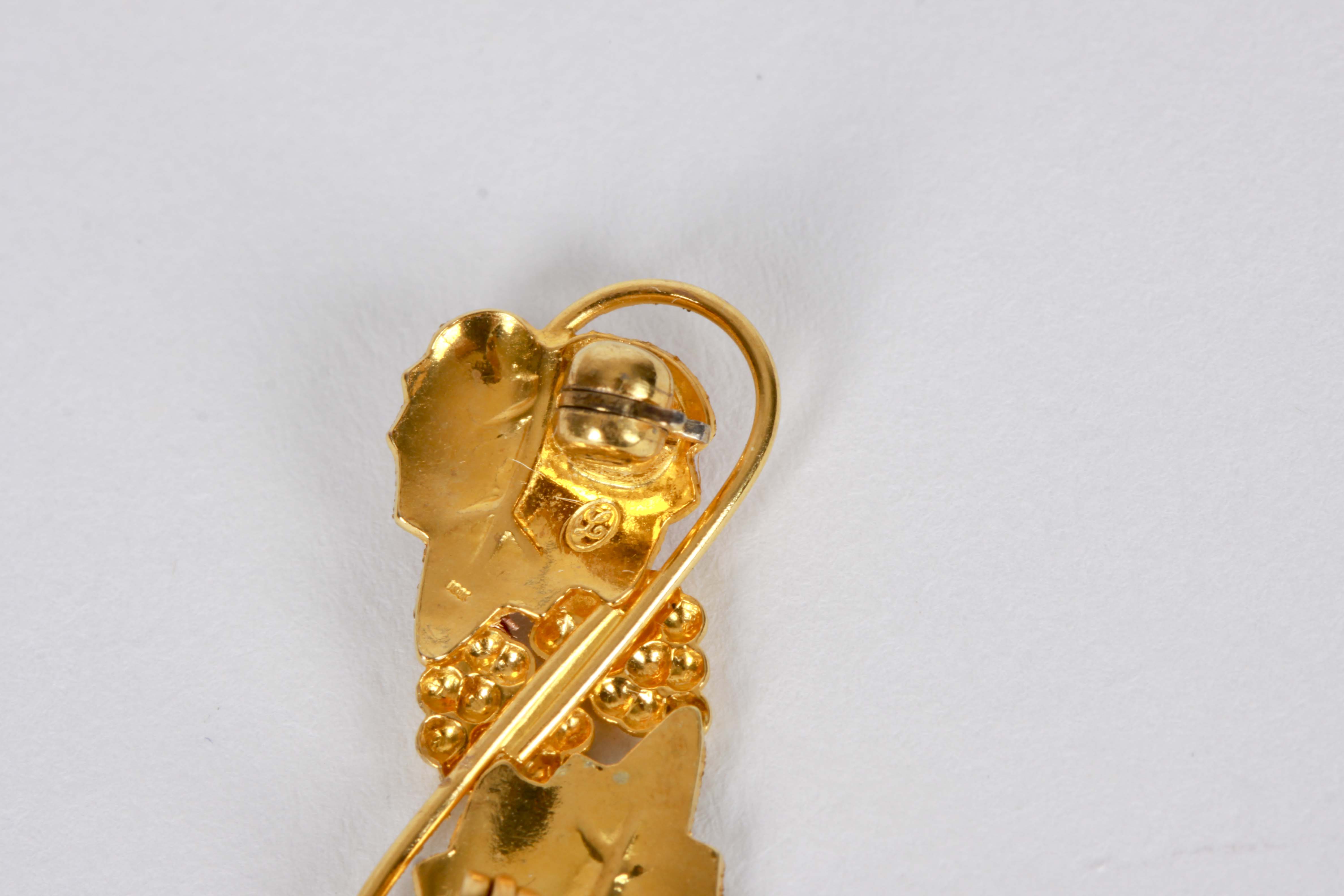 Black Hills Gold Pins and Hair Clip