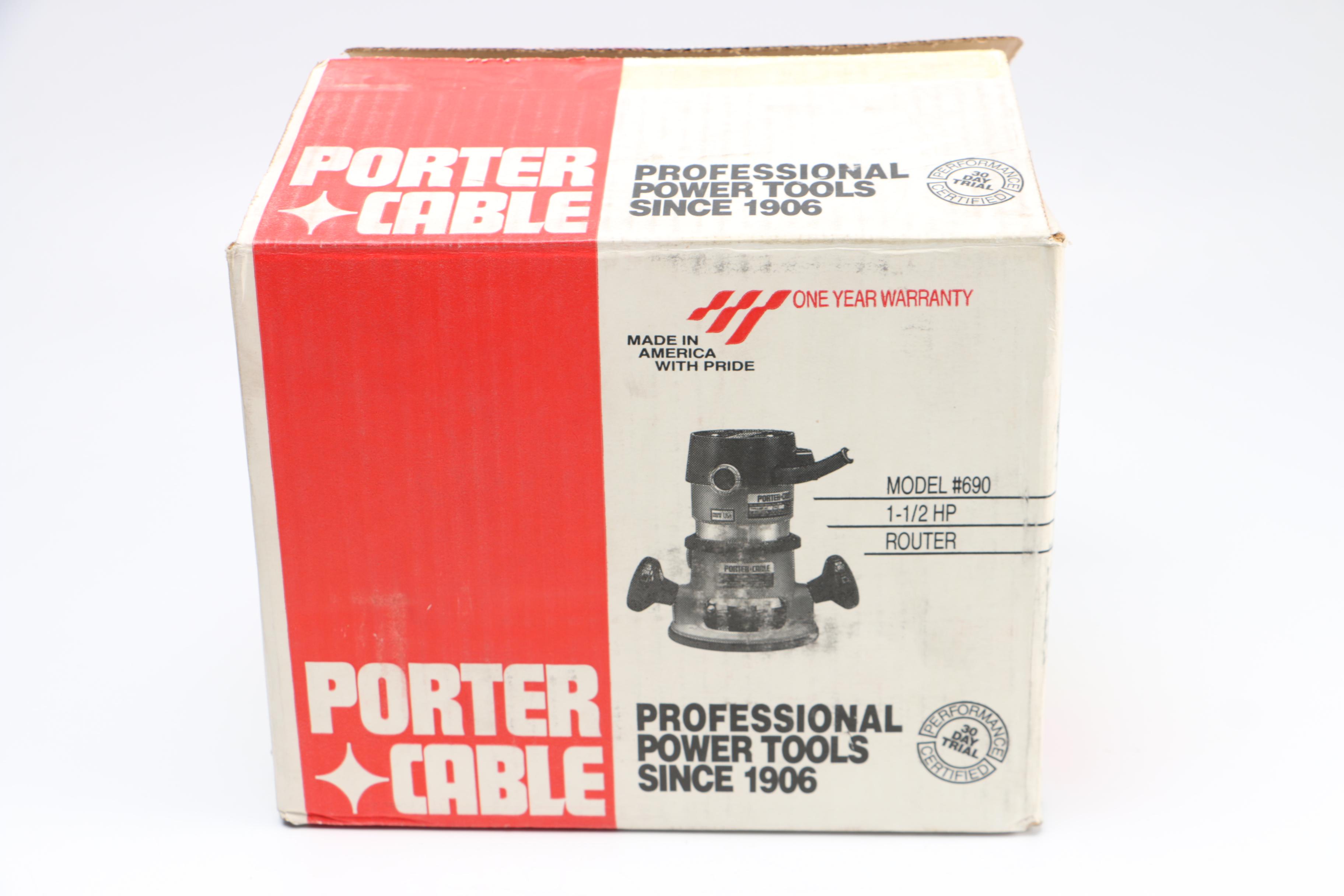 Porter Cable 690 Fixed-Base Router