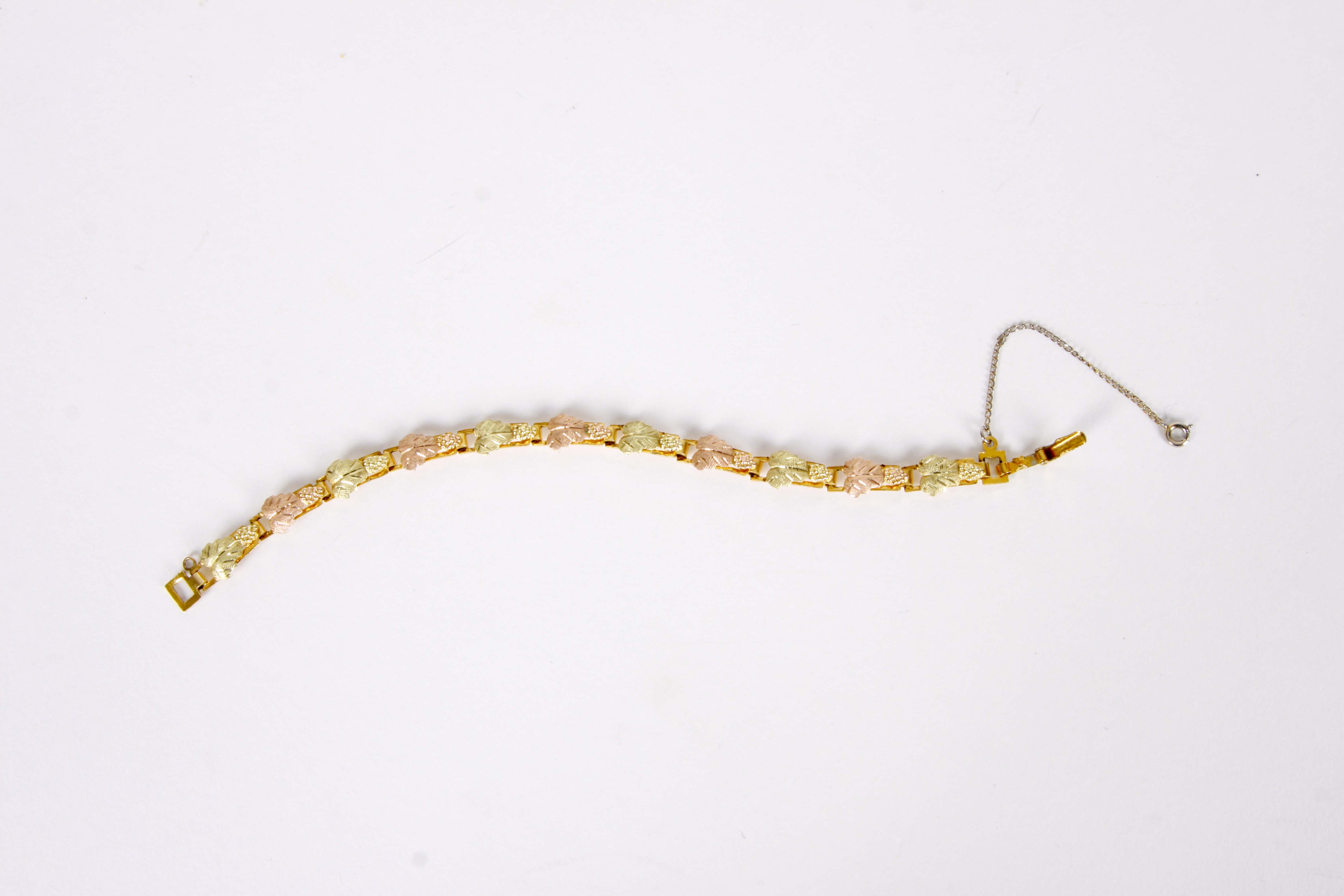 Black Hills Gold Tricolor Bracelet