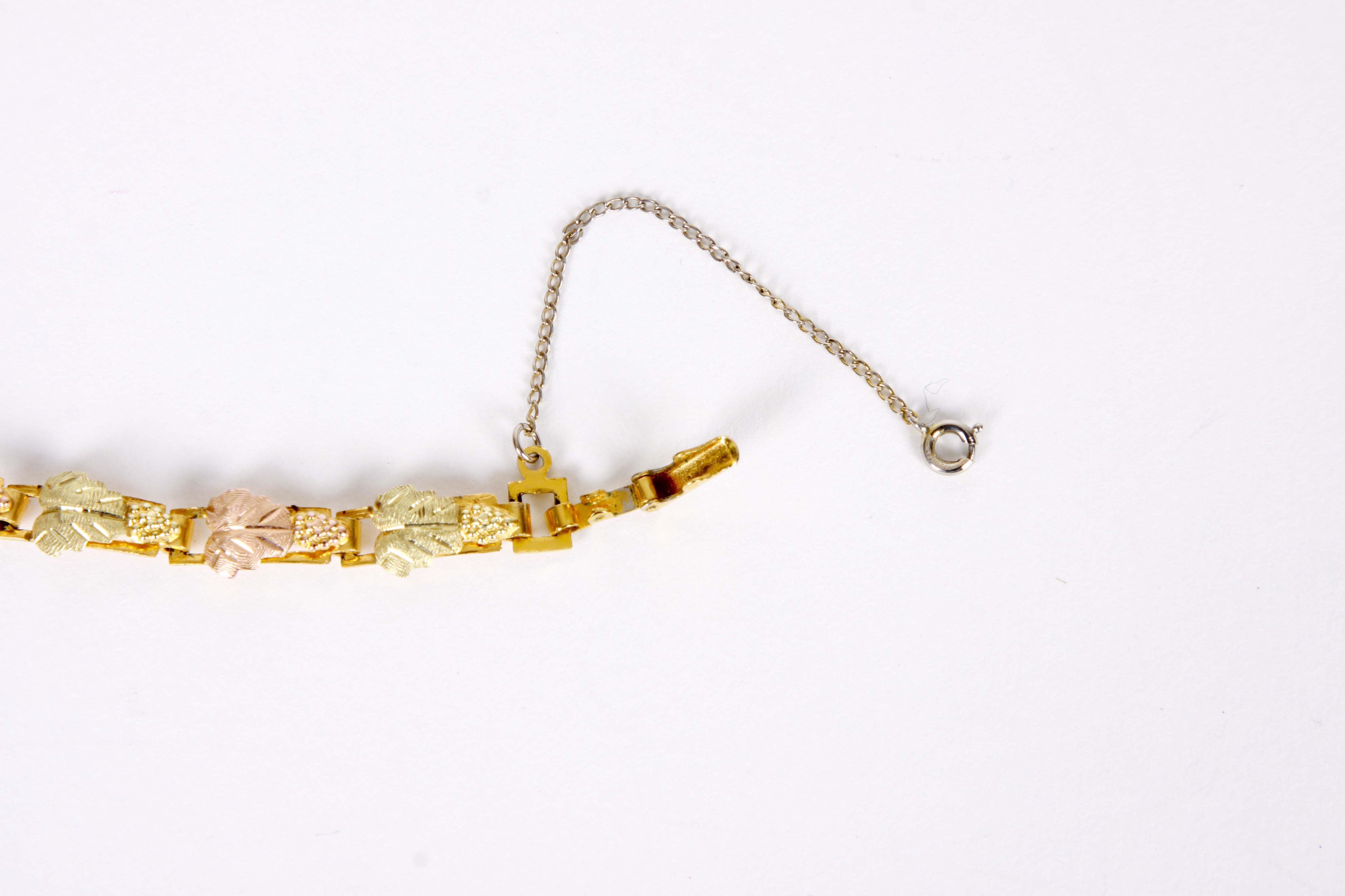 Black Hills Gold Tricolor Bracelet