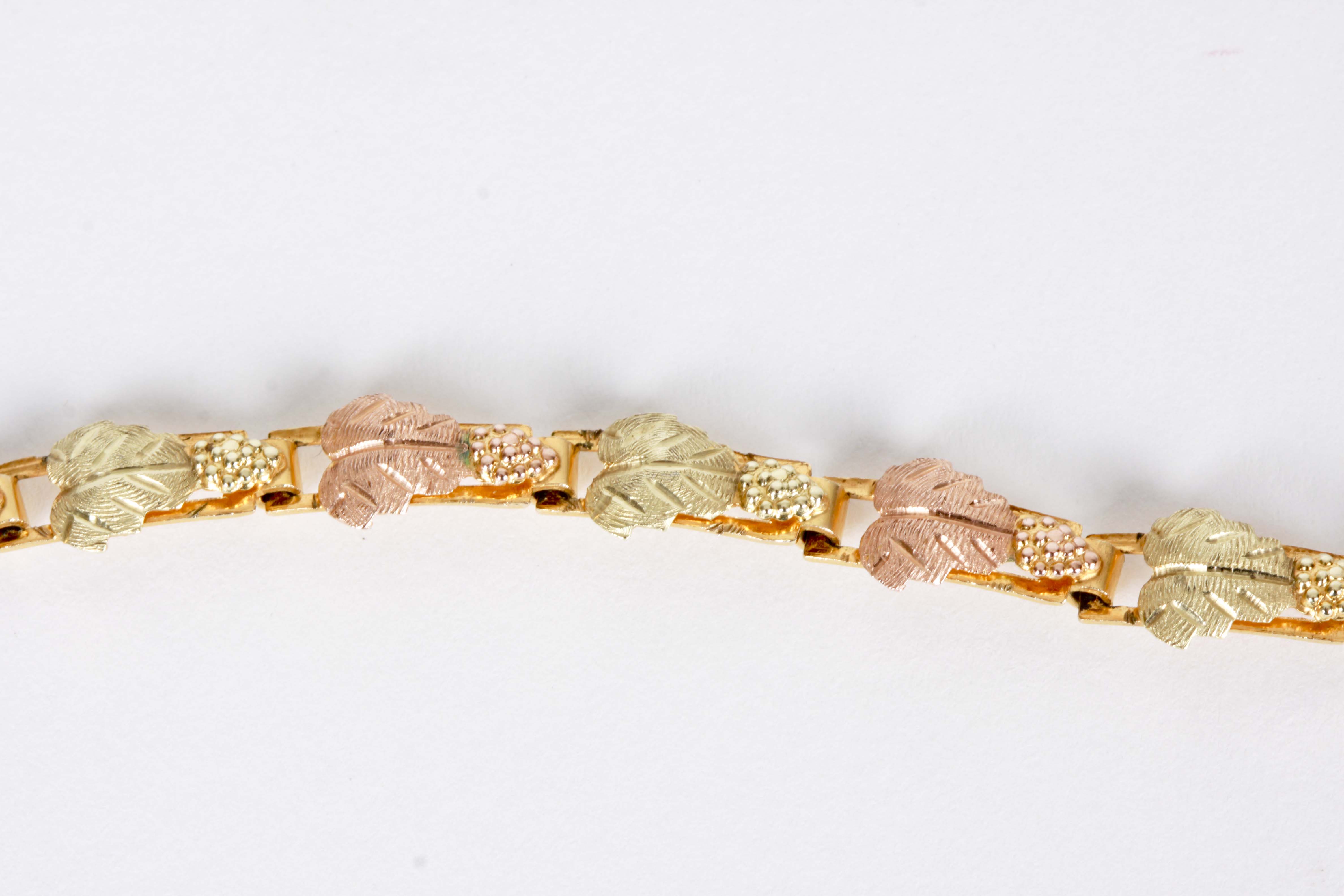 Black Hills Gold Tricolor Bracelet