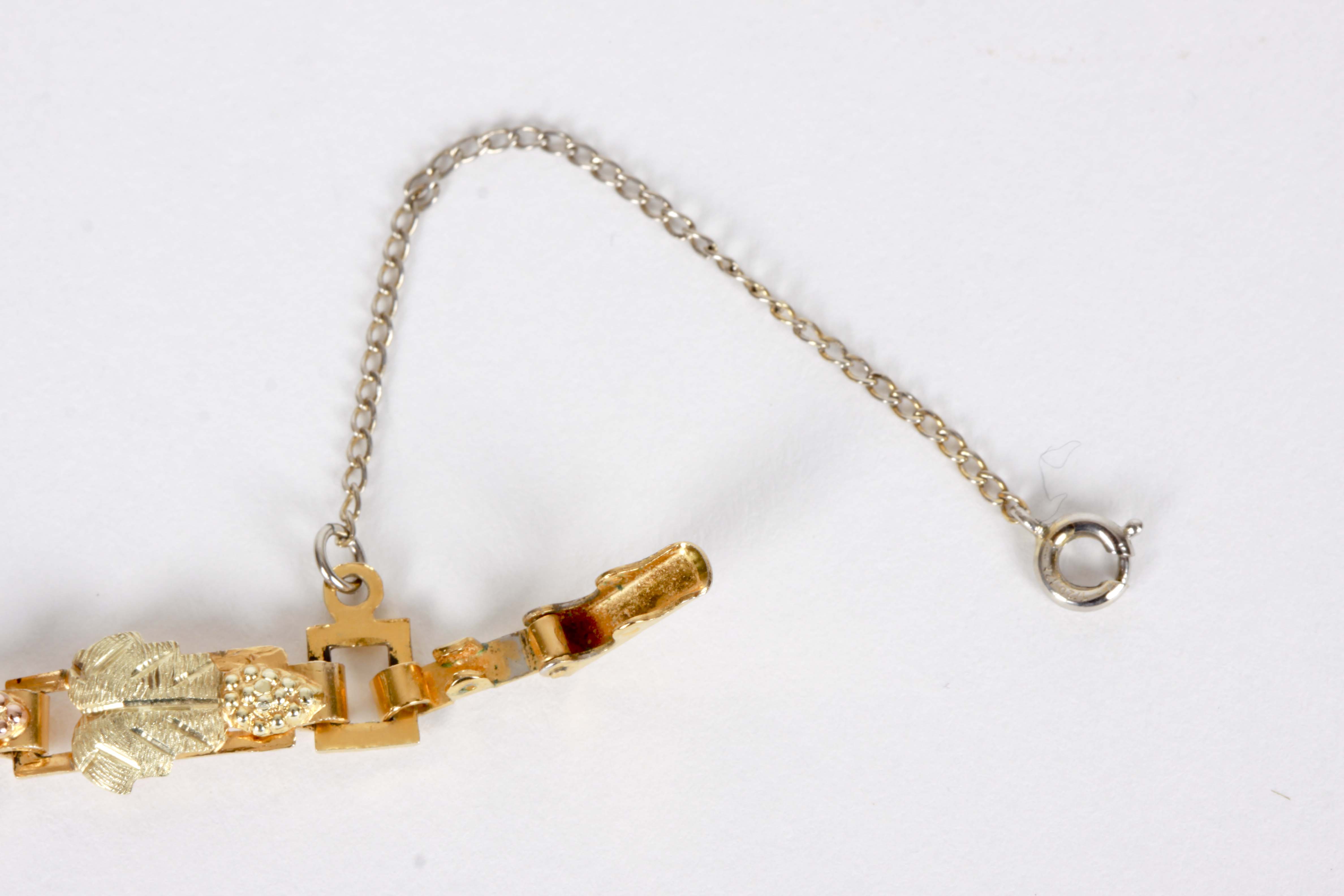 Black Hills Gold Tricolor Bracelet