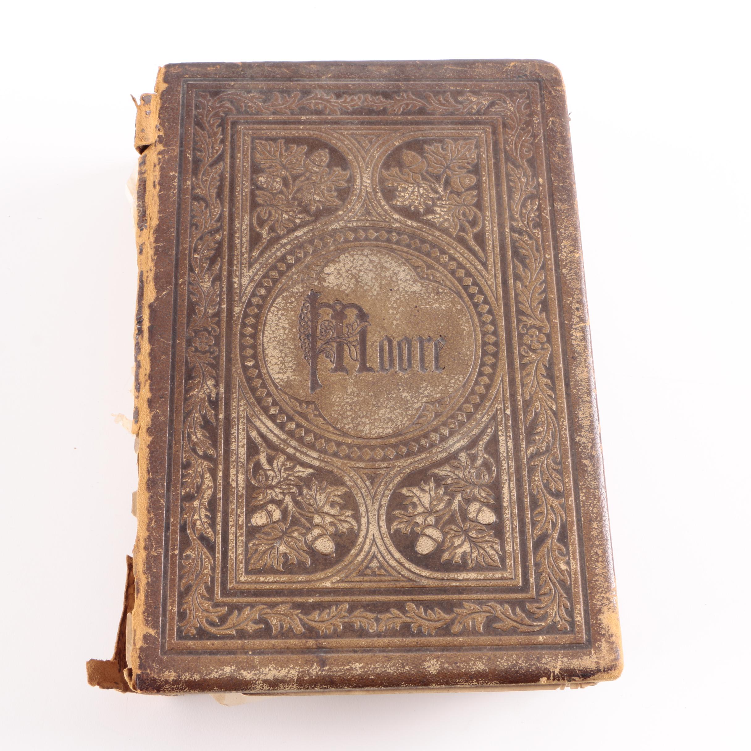 1857 Illustrated New Edition of "The Poetical Works of Thomas Moore"