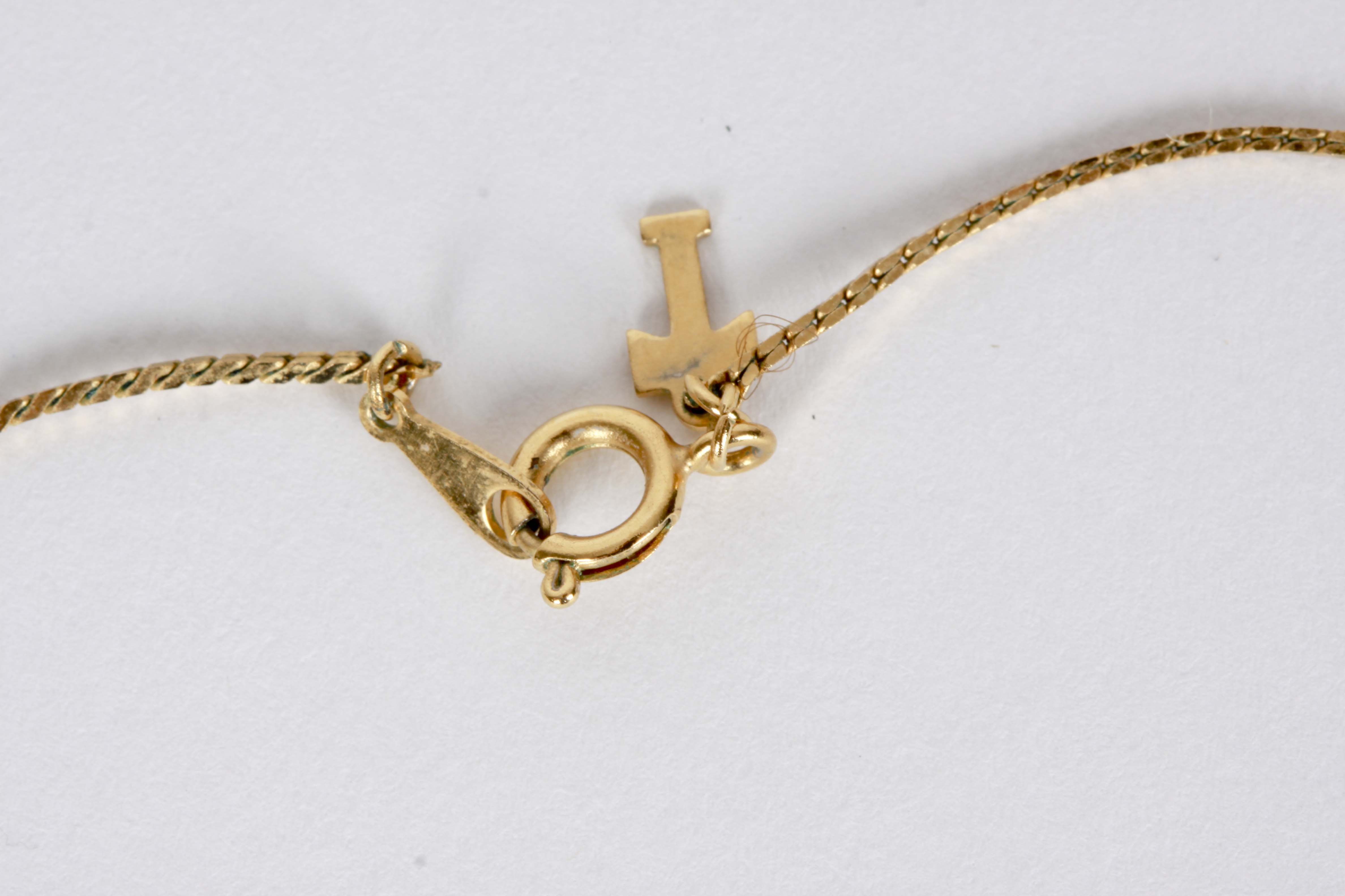 Gold Chain Necklace & Masonic Pin, Jostens Class Ring, Baby Ring