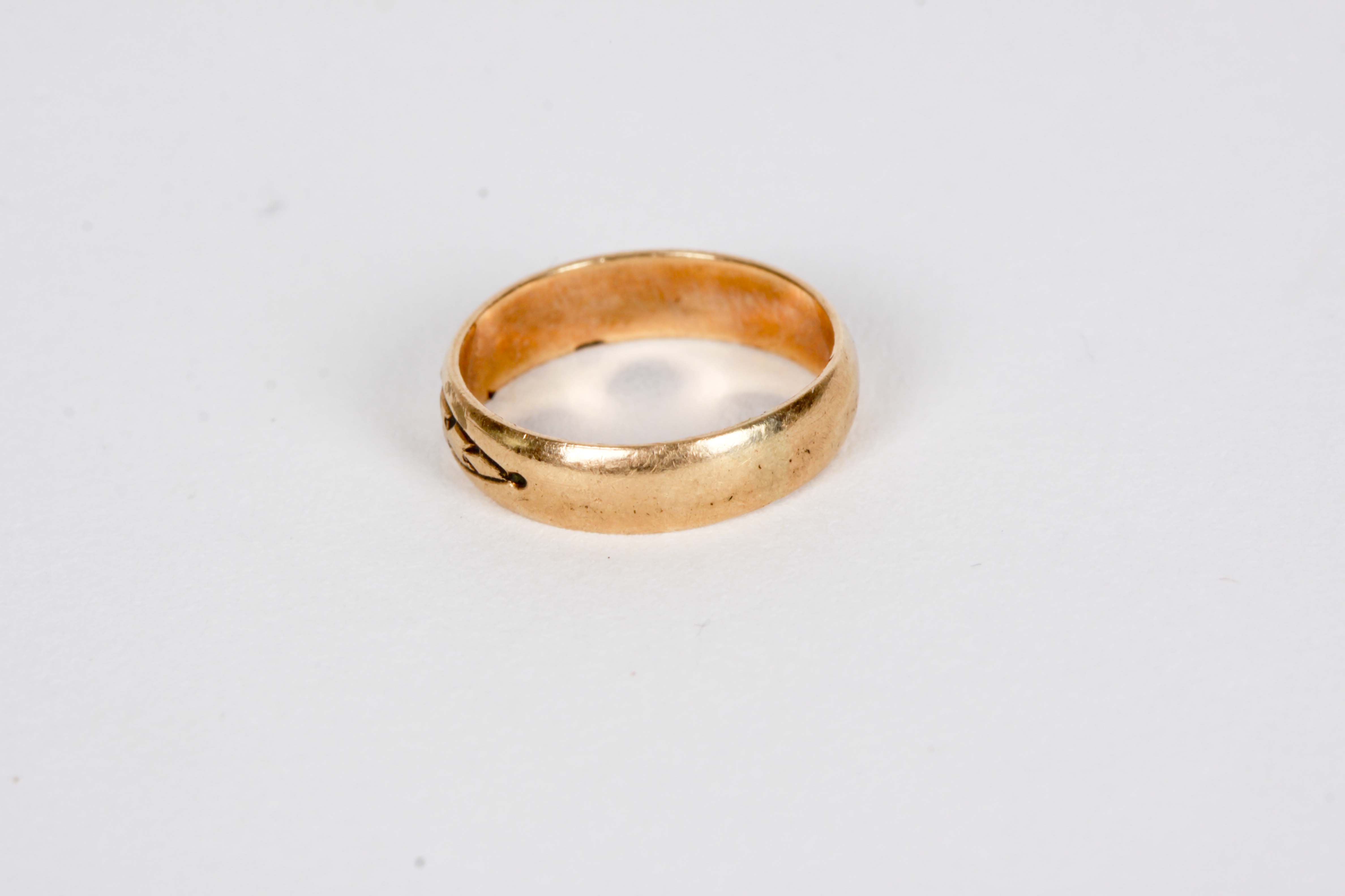 Gold Chain Necklace & Masonic Pin, Jostens Class Ring, Baby Ring