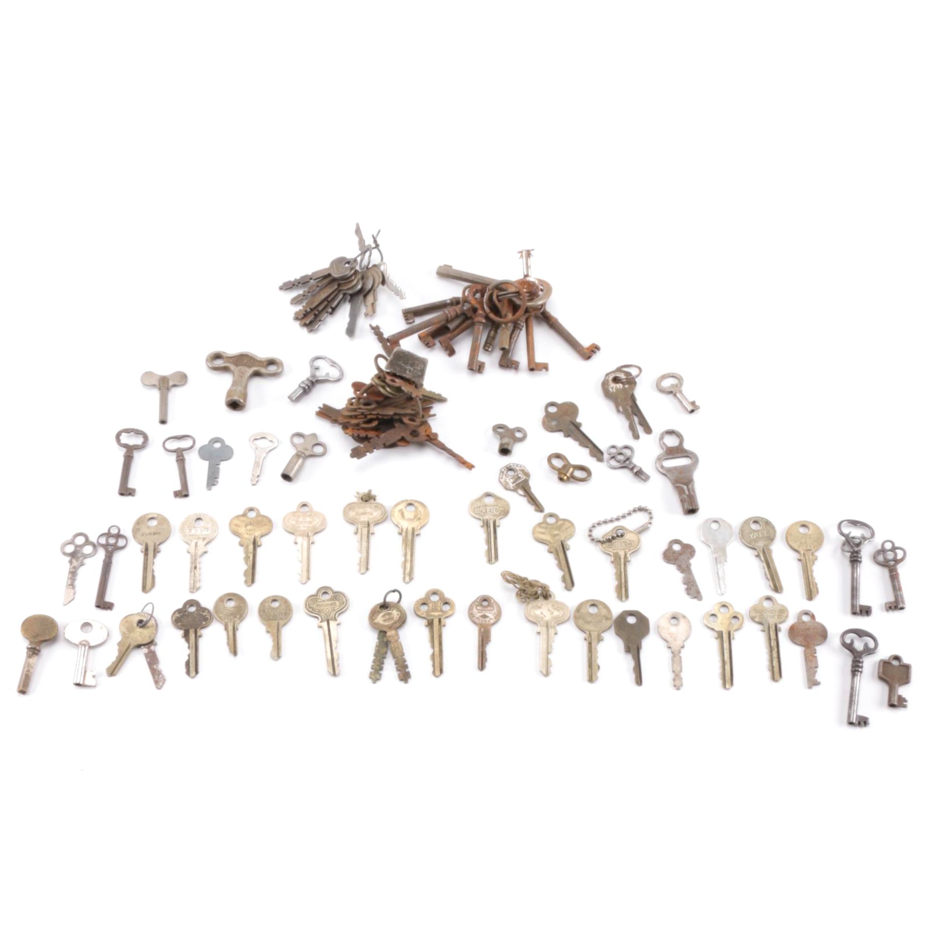 Collection of Antique and Vintage Keys