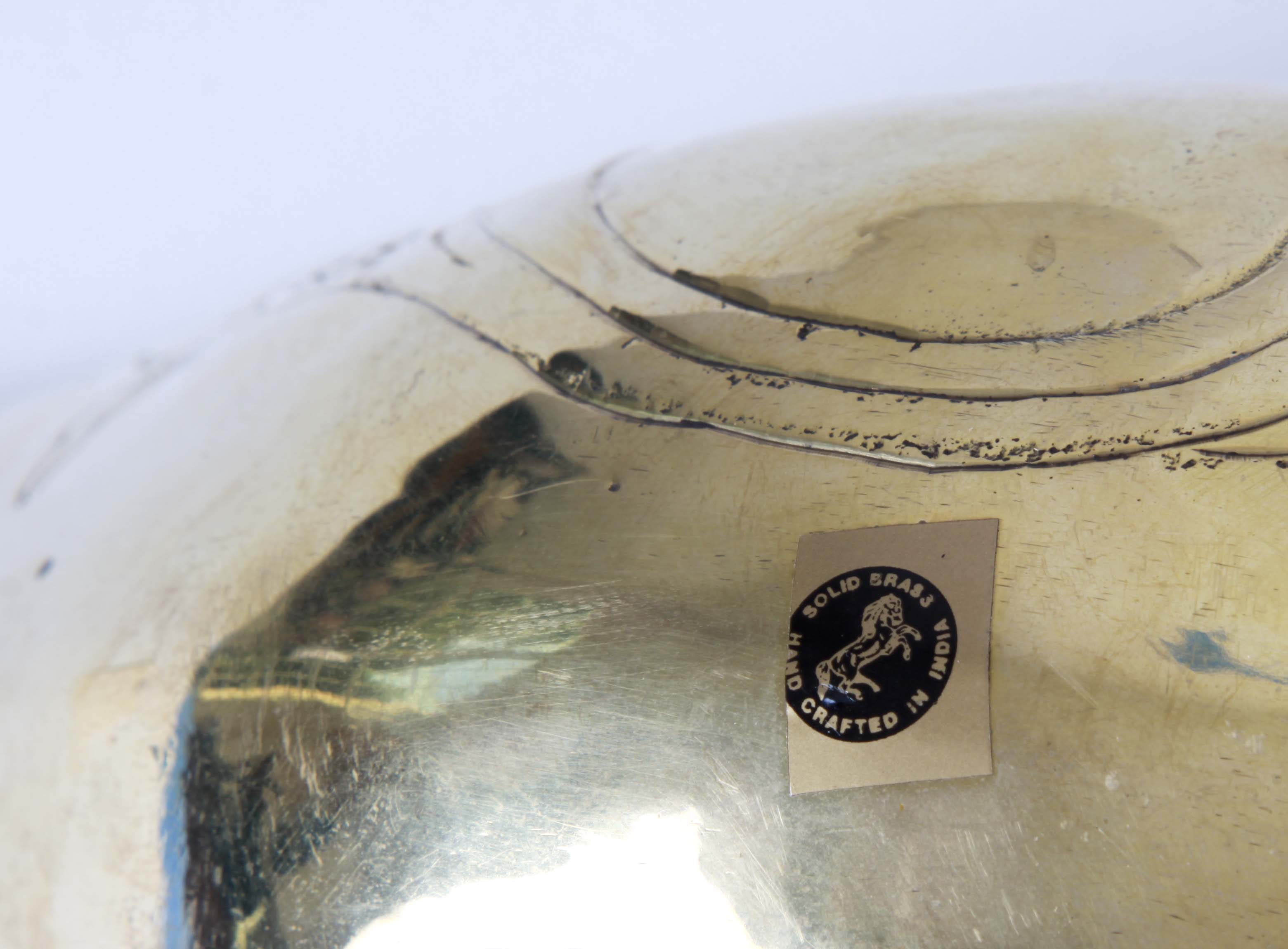 Brass Sleighs With Reindeer