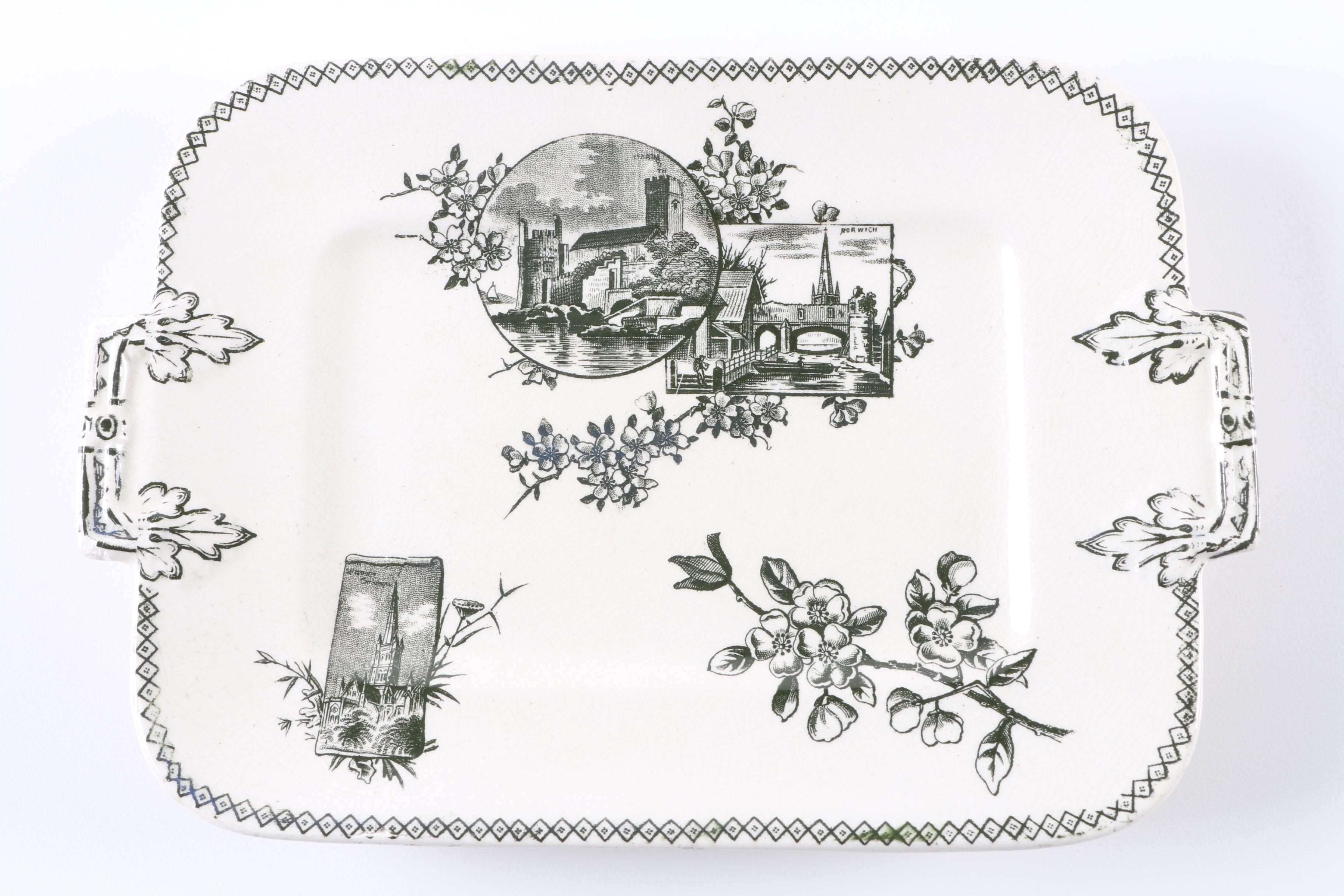 Dartmouth Ceramic Transferware Serving Pieces
