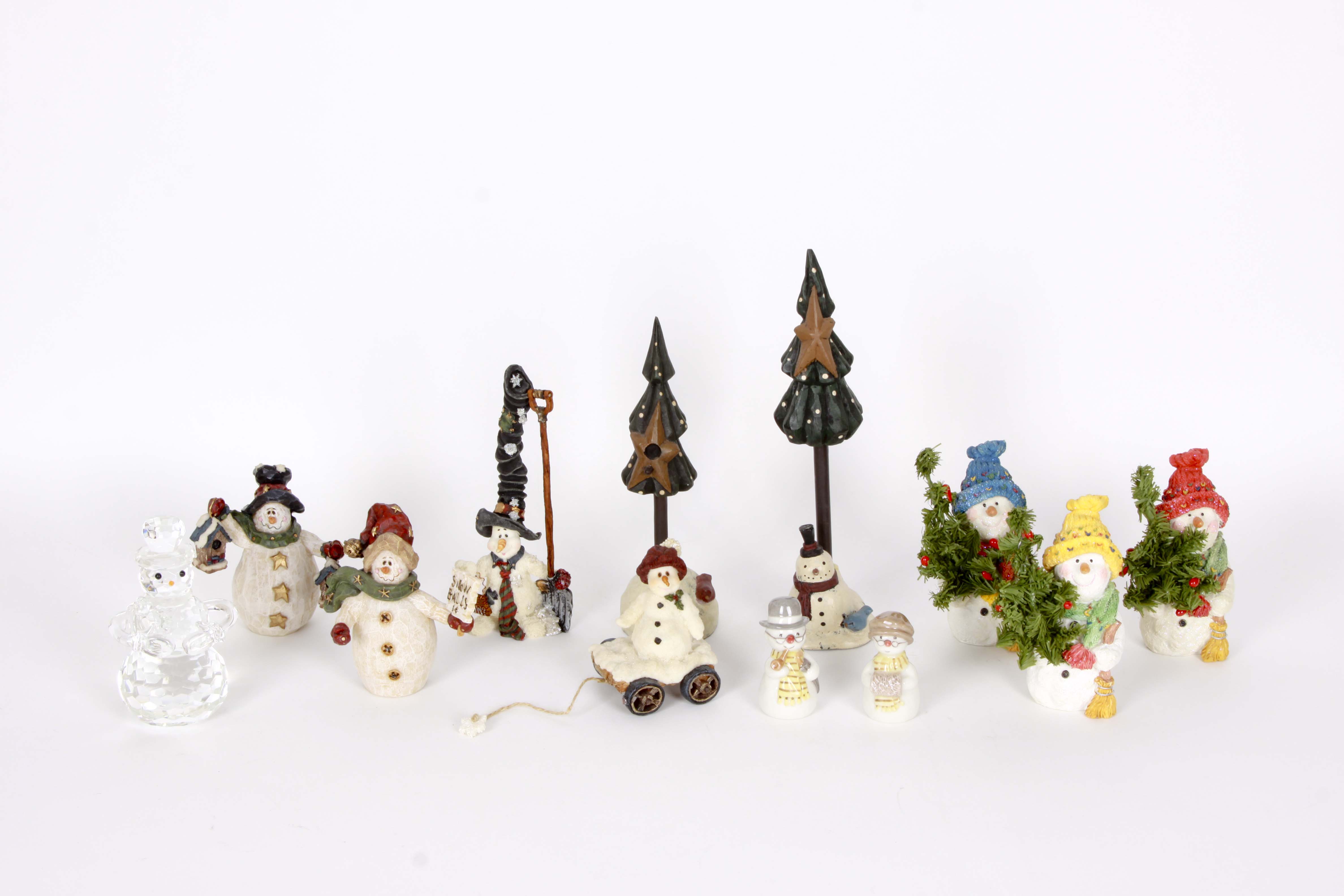 Winter Snowmen Collection Including Royal Copenhagen