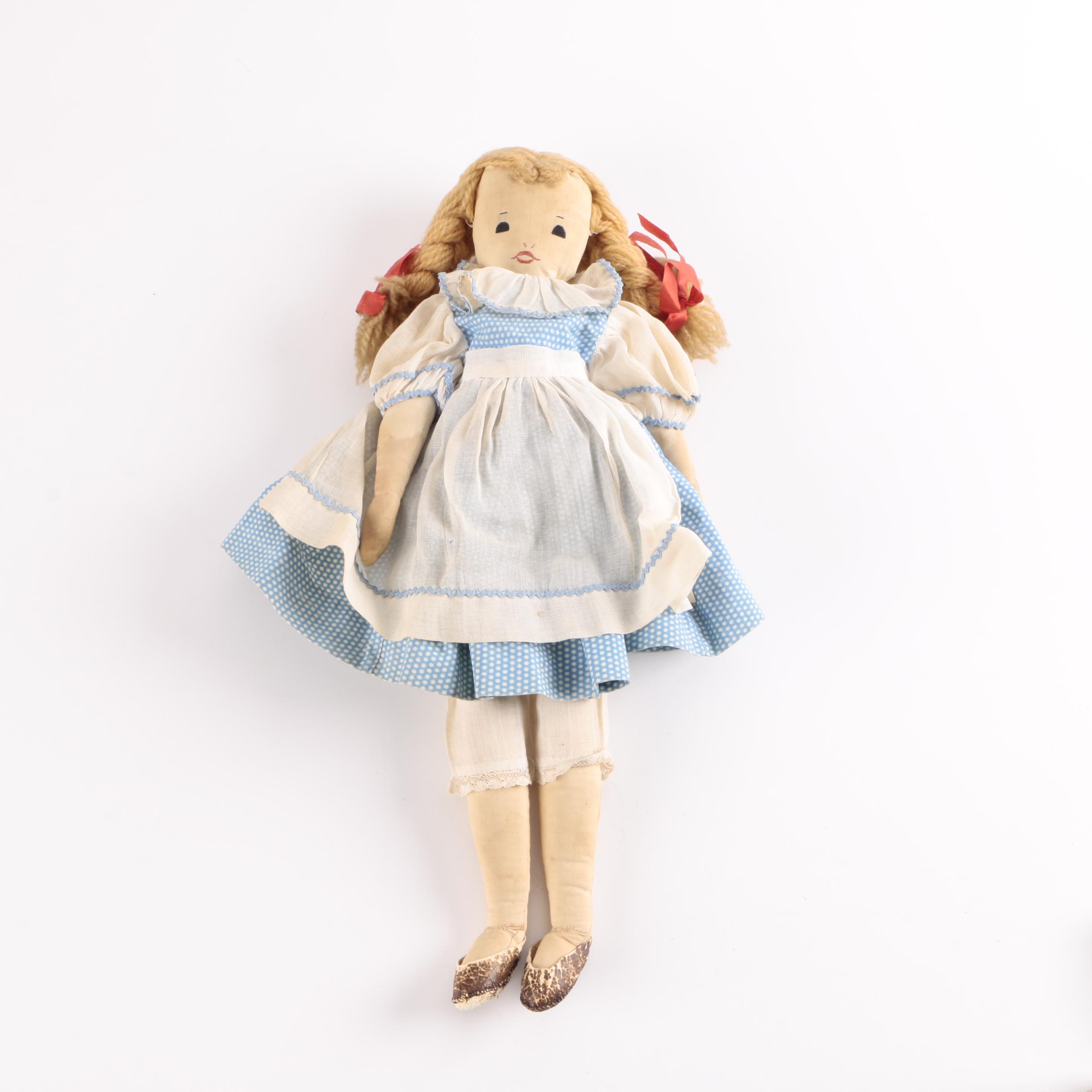 Antique Stuffed Animals and Dolls