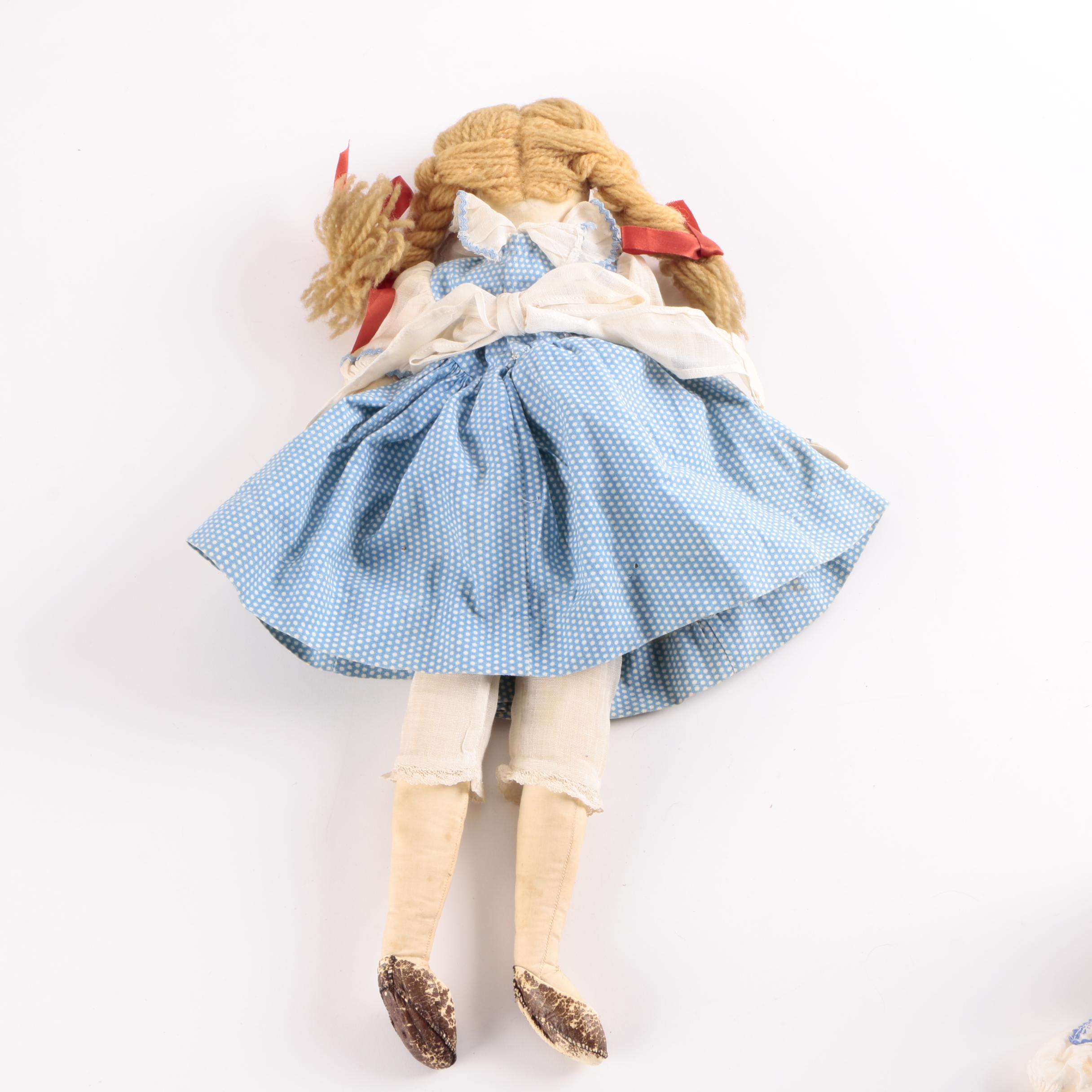 Antique Stuffed Animals and Dolls