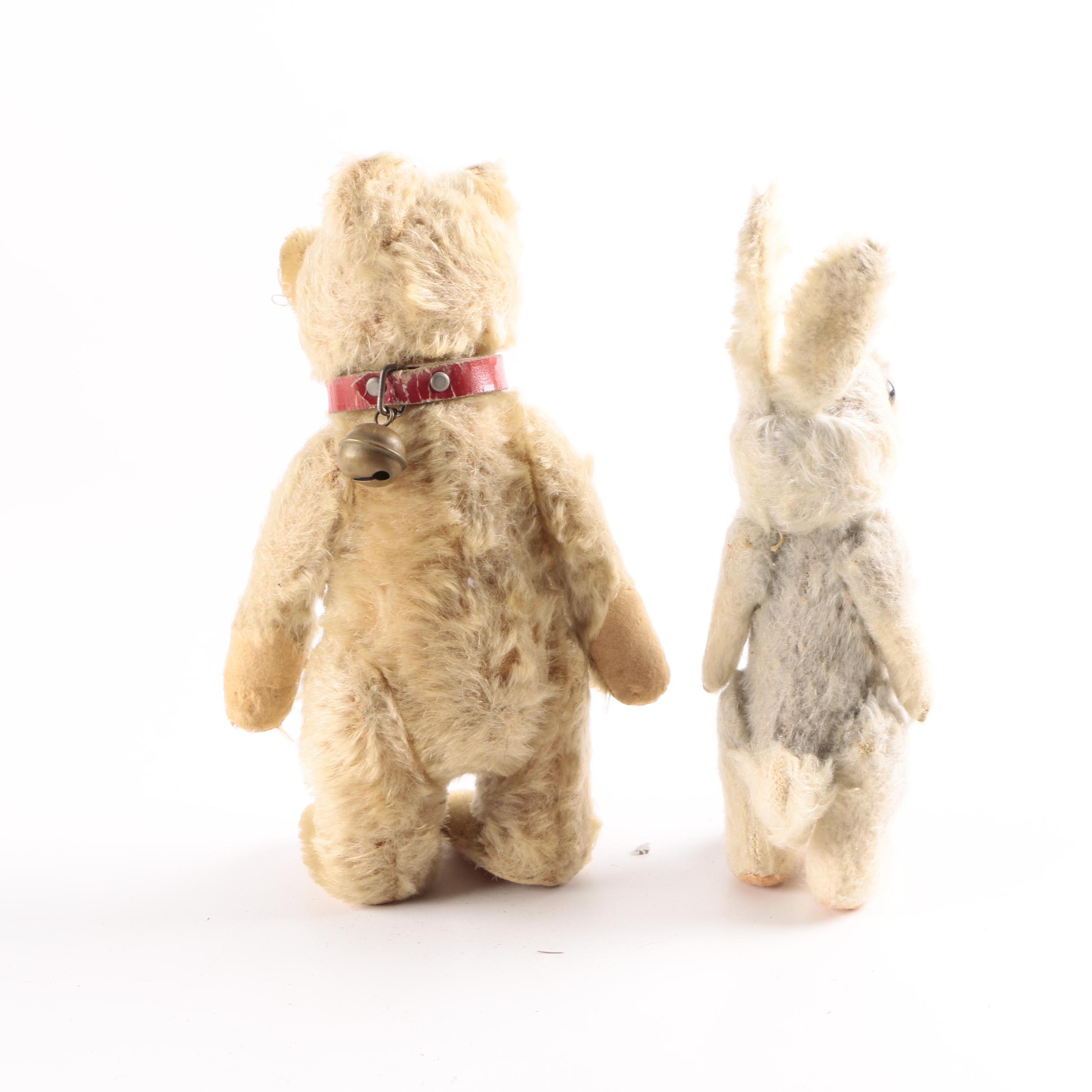 Antique Stuffed Animals and Dolls