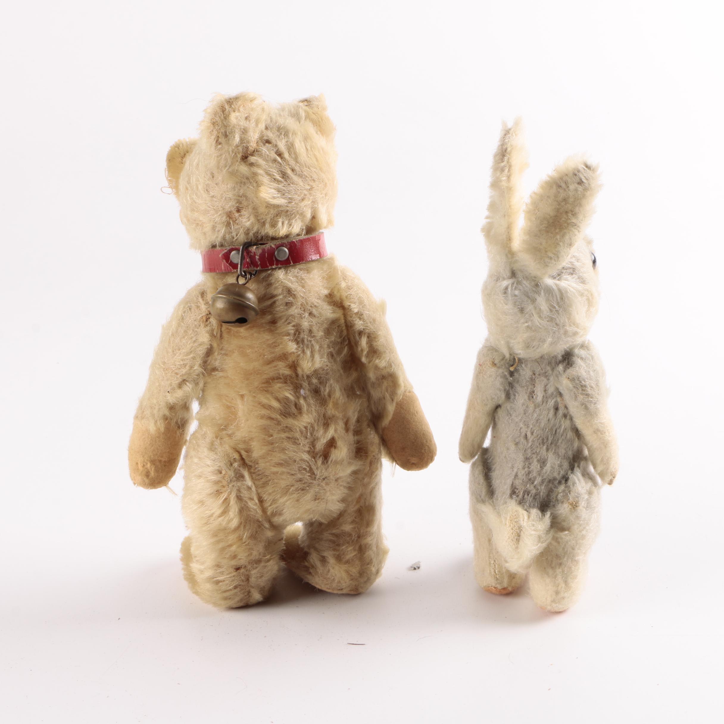 Antique Stuffed Animals and Dolls