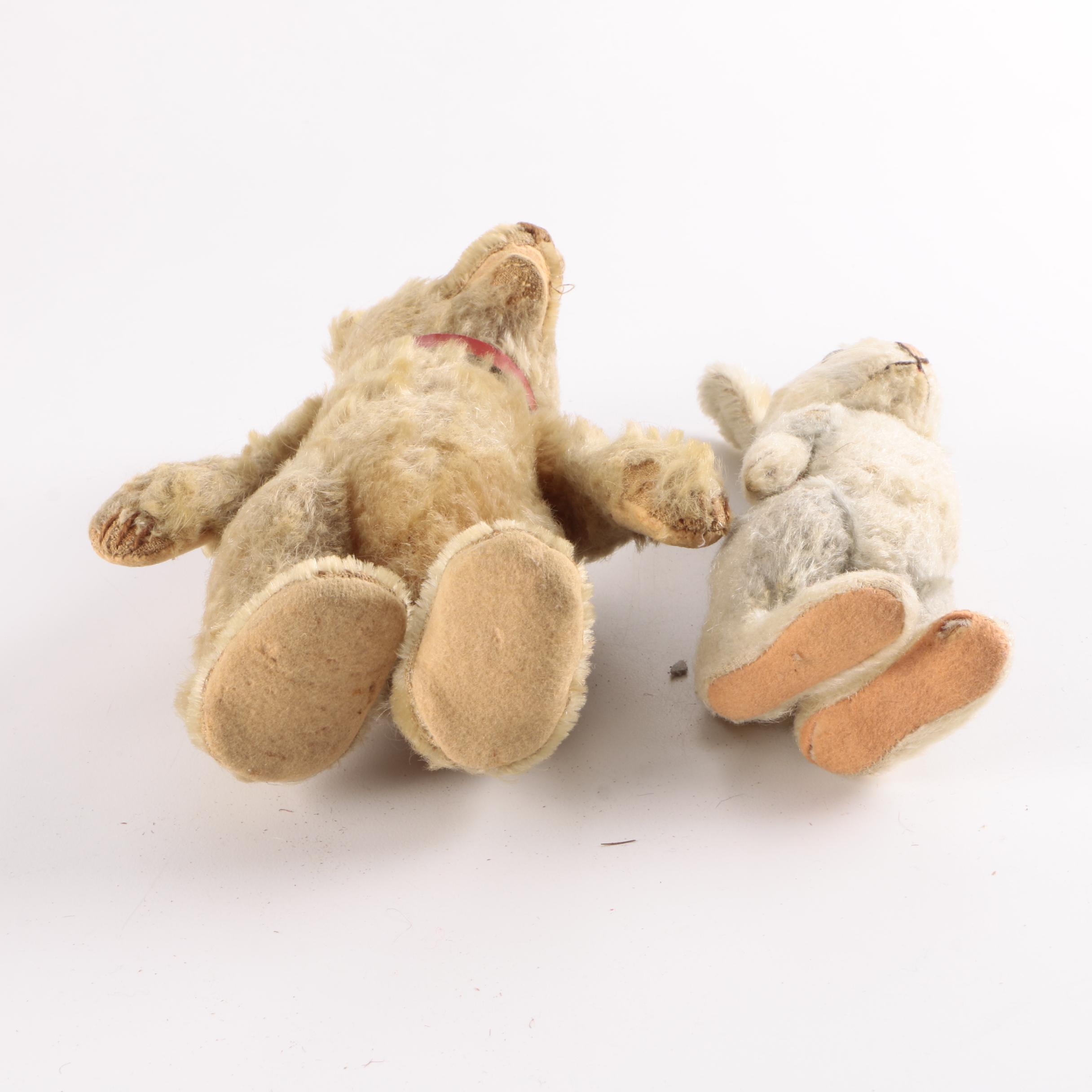 Antique Stuffed Animals and Dolls