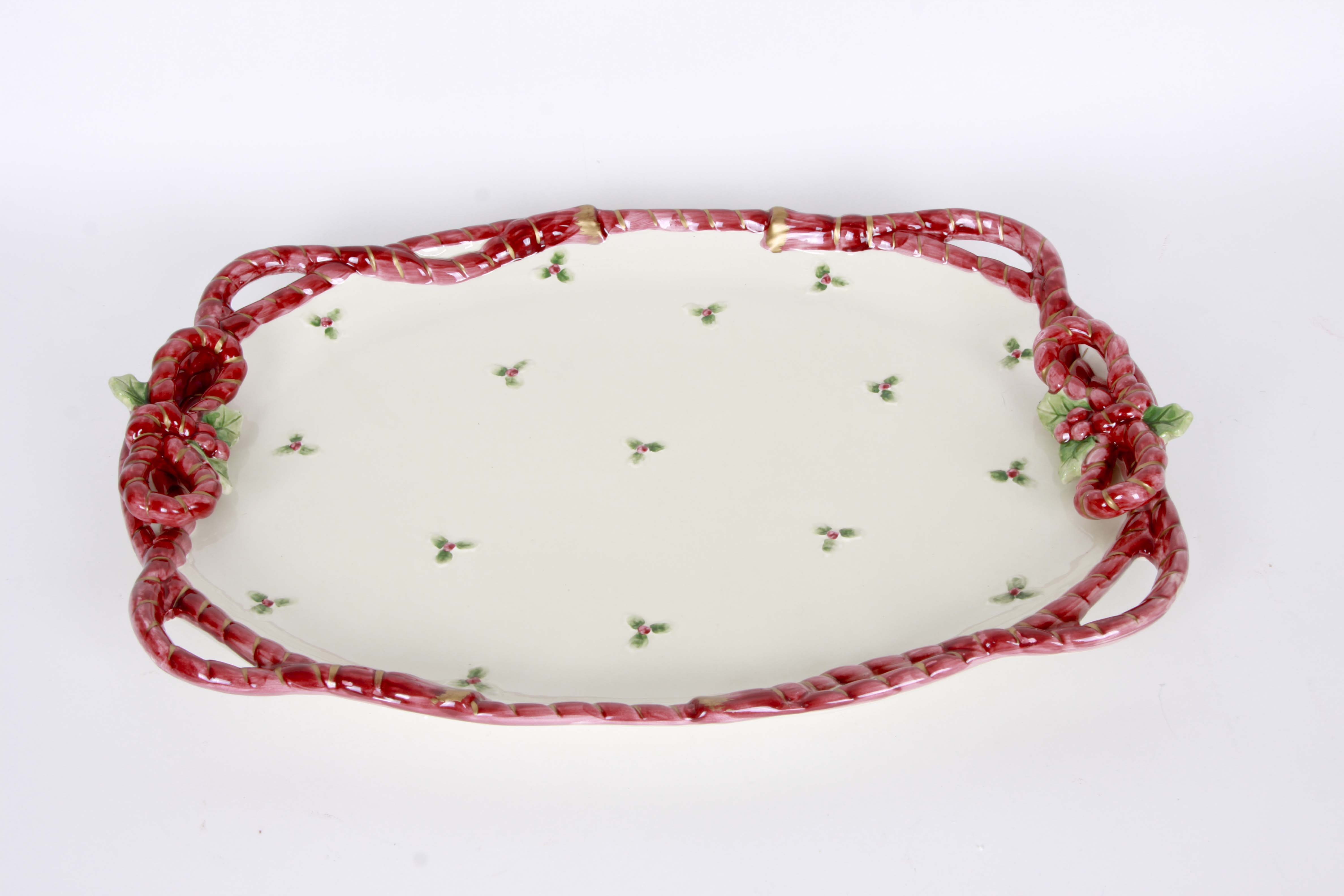 Fitz & Floyd Christmas Serveware