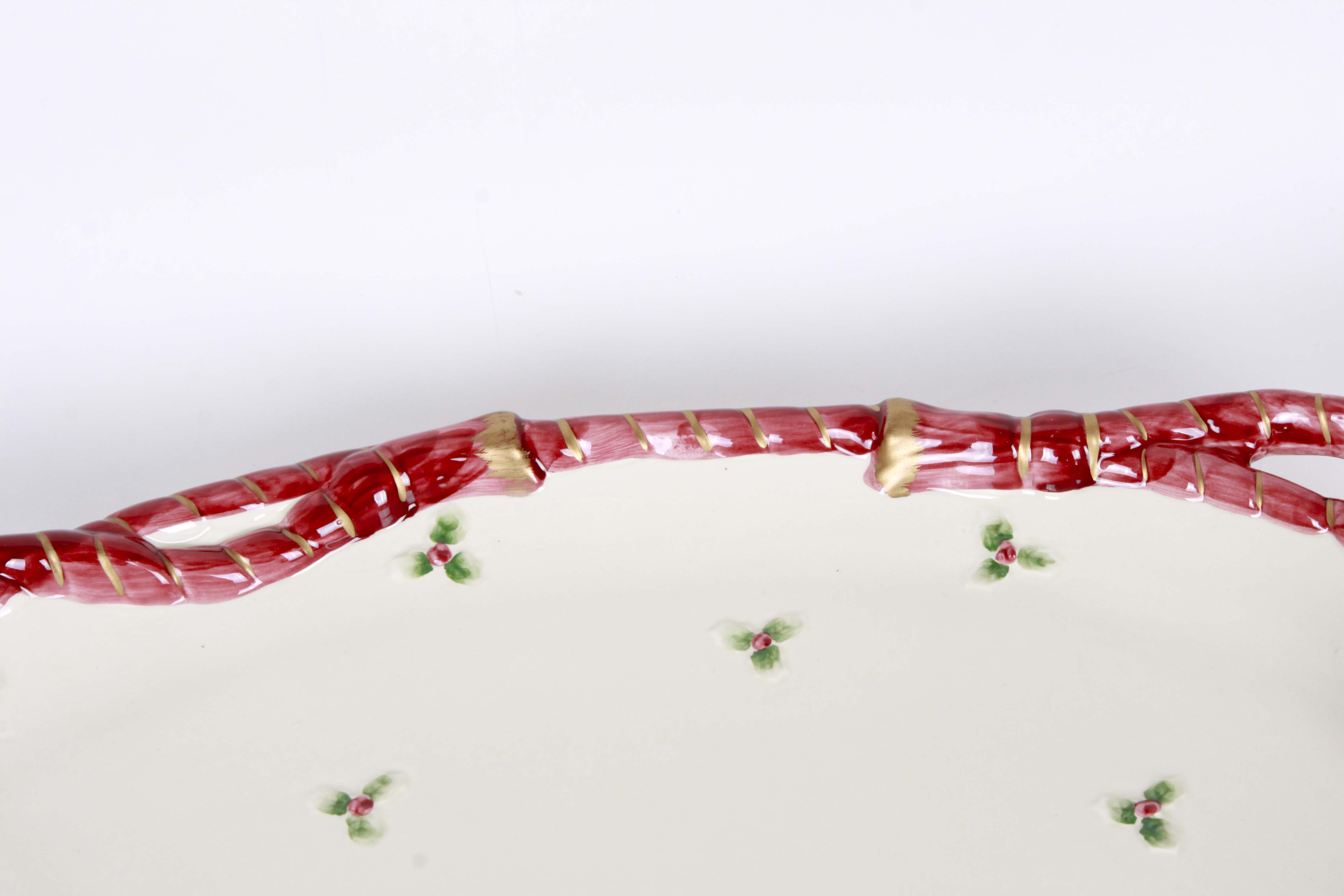 Fitz & Floyd Christmas Serveware