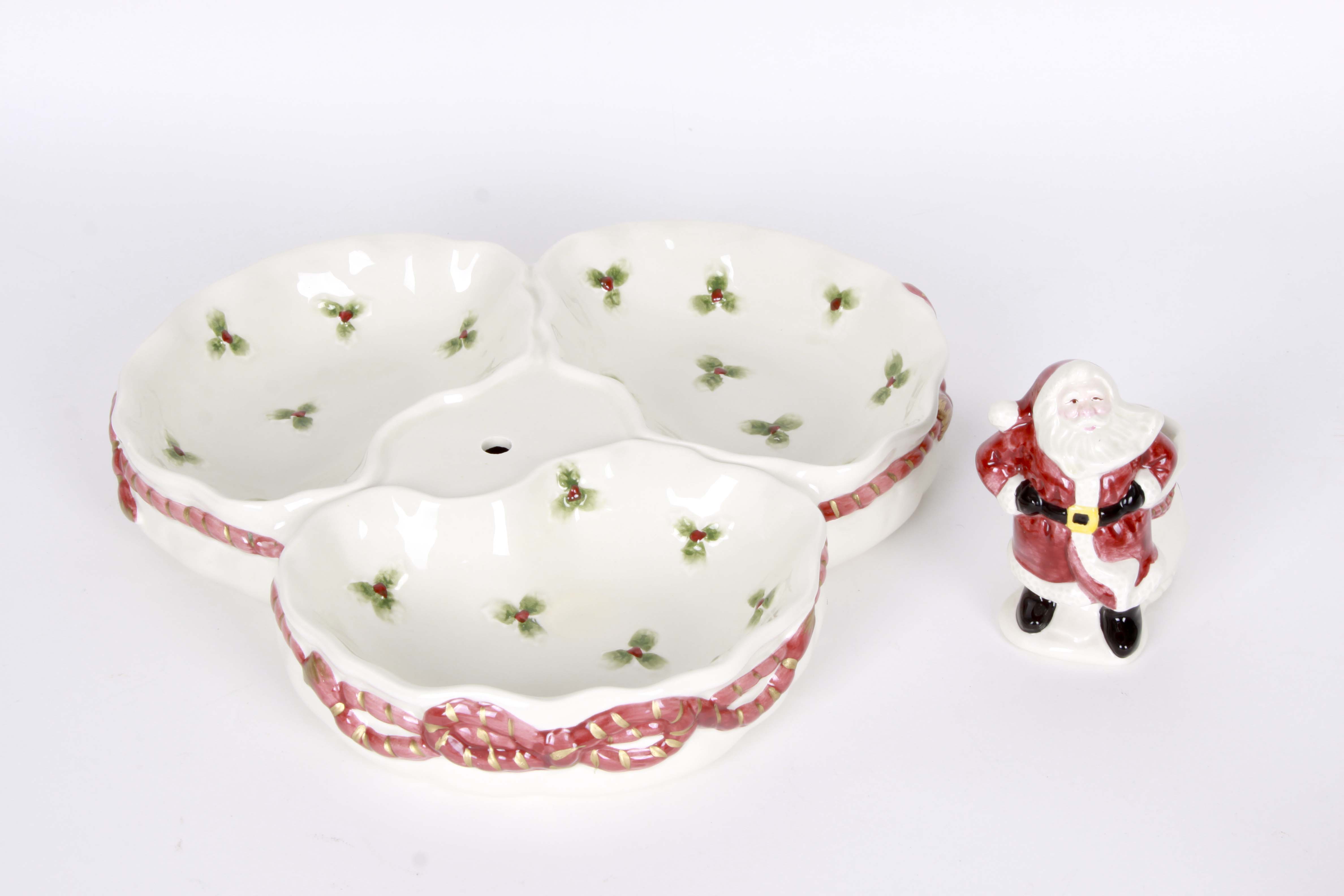 Fitz & Floyd Christmas Serveware