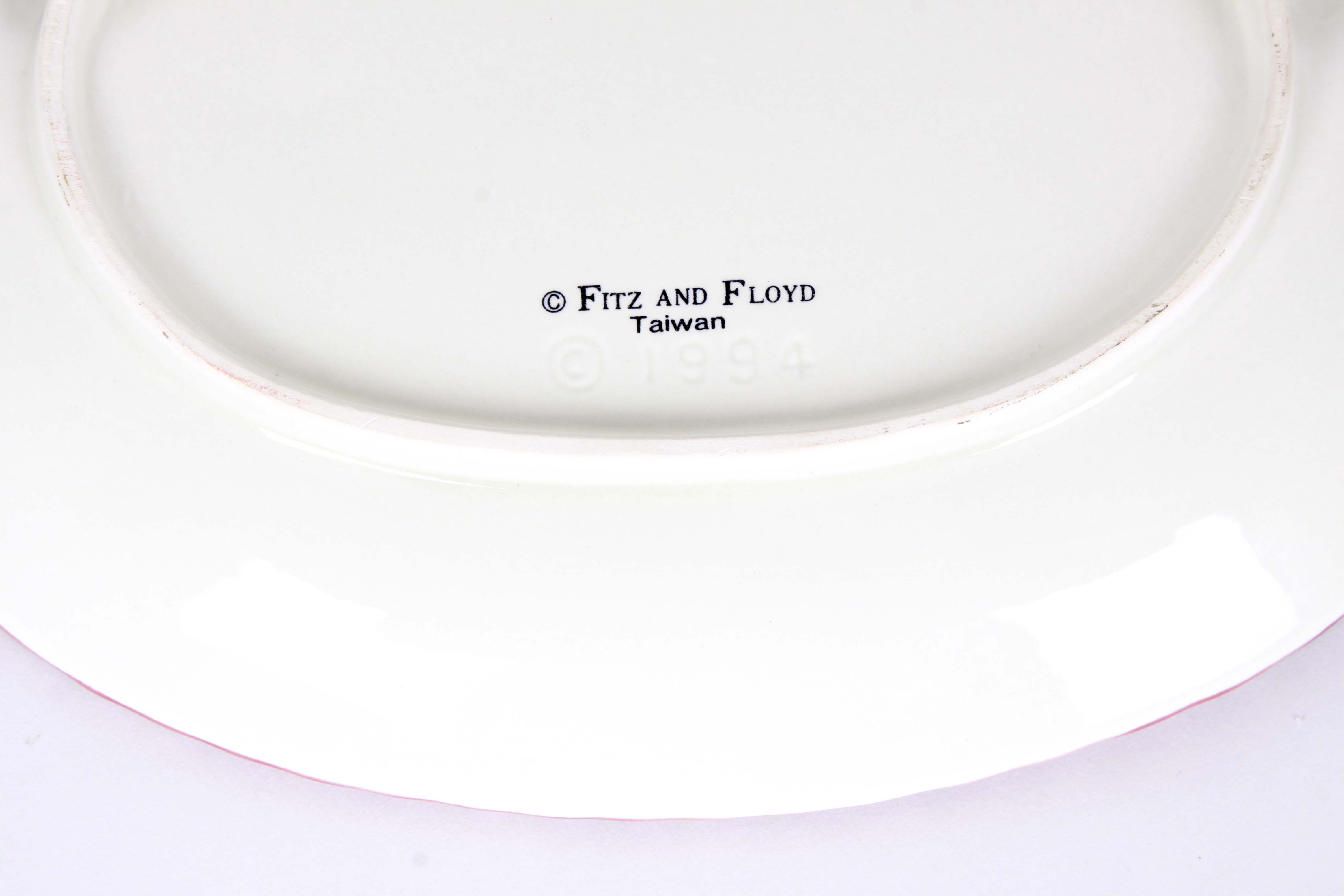 Fitz & Floyd Christmas Serveware