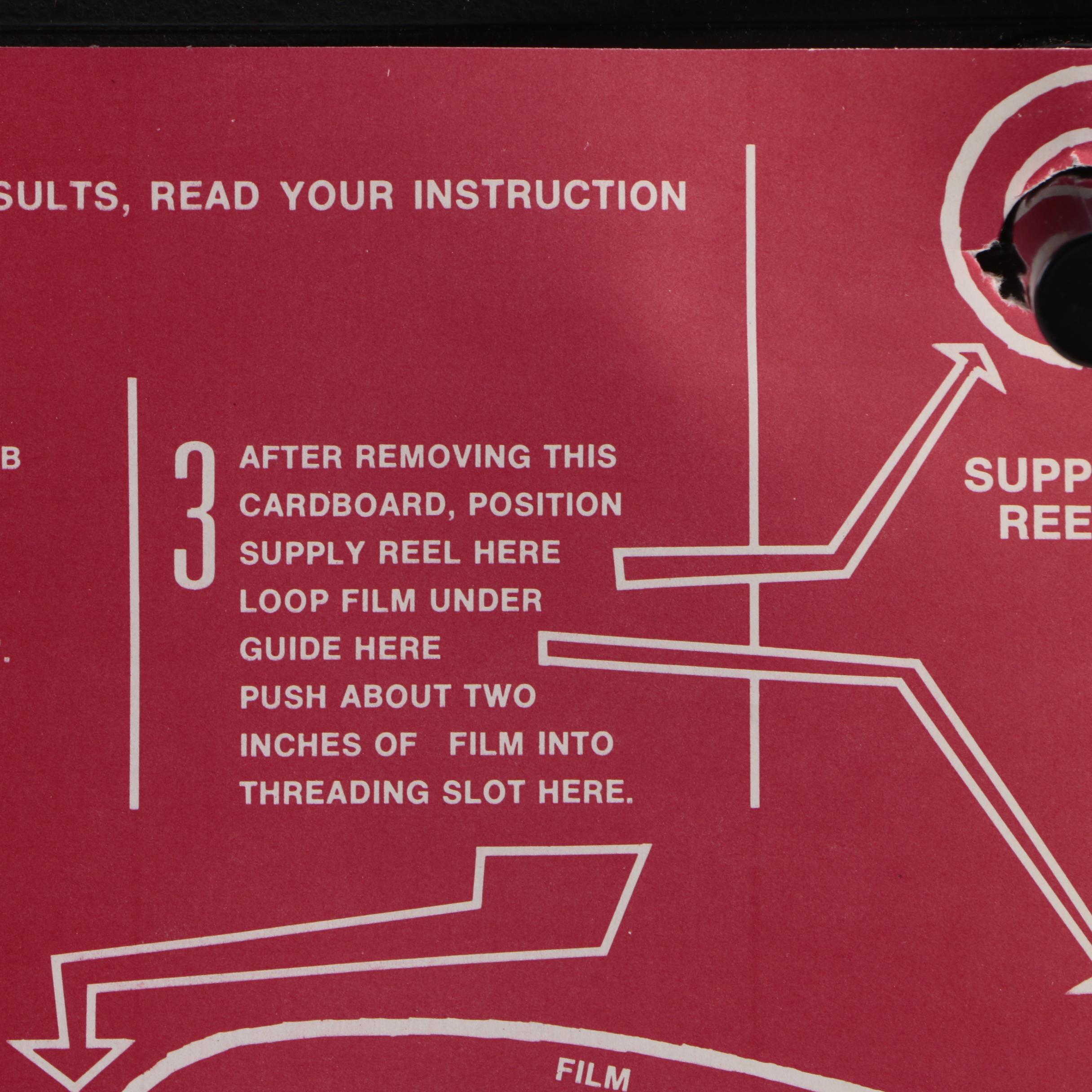 Gaf 1333 Dual 8MM Super 8MM Automatic Load Projector